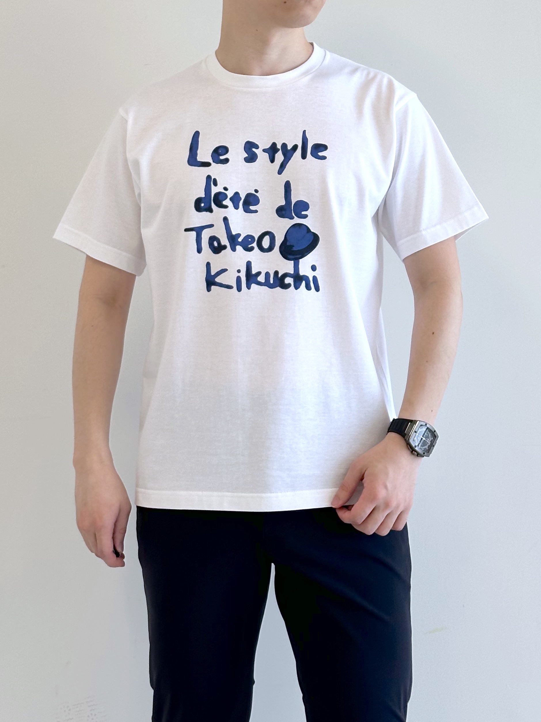 イッシーさんの「TAKEO KIKUCHI｜【通気性】トリコットサッカー オープンカラー シャツ」を使ったコーディネート