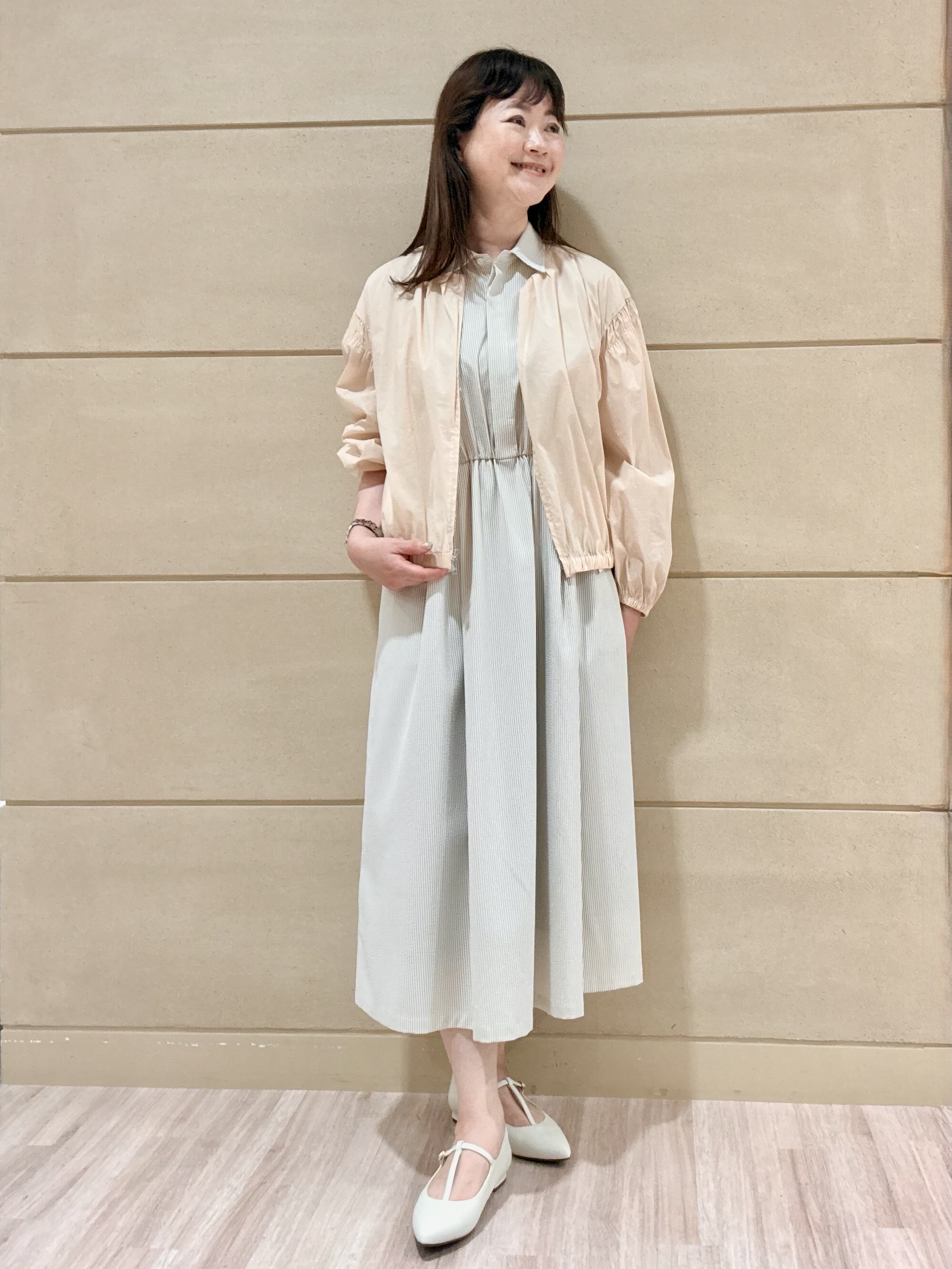 Marさんの「Reflect｜フレンチスリーブシャツワンピース」を使ったコーディネート