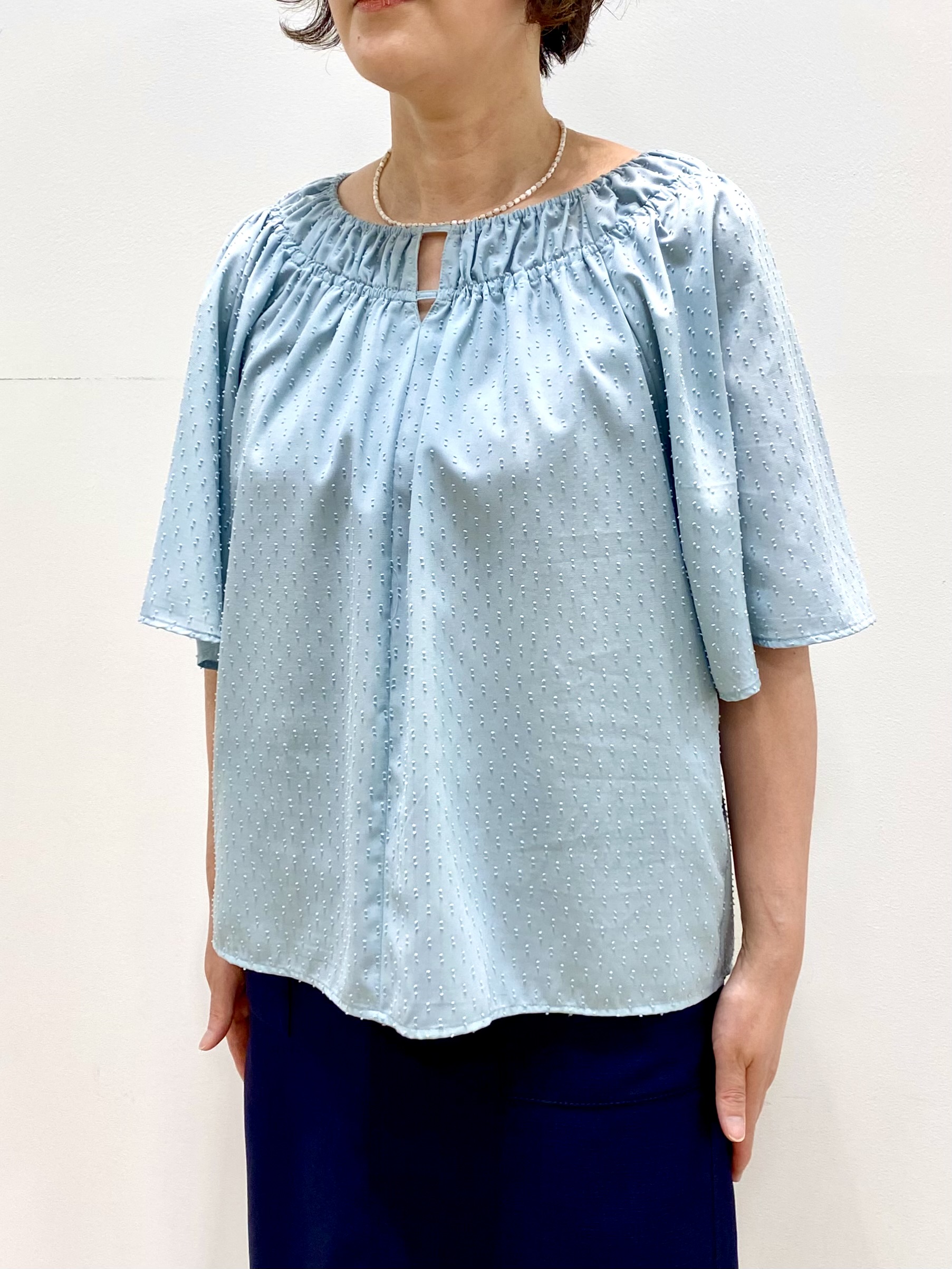 oharaさんの「Reflect｜ネックギャザーデザインブラウス」を使ったコーディネート