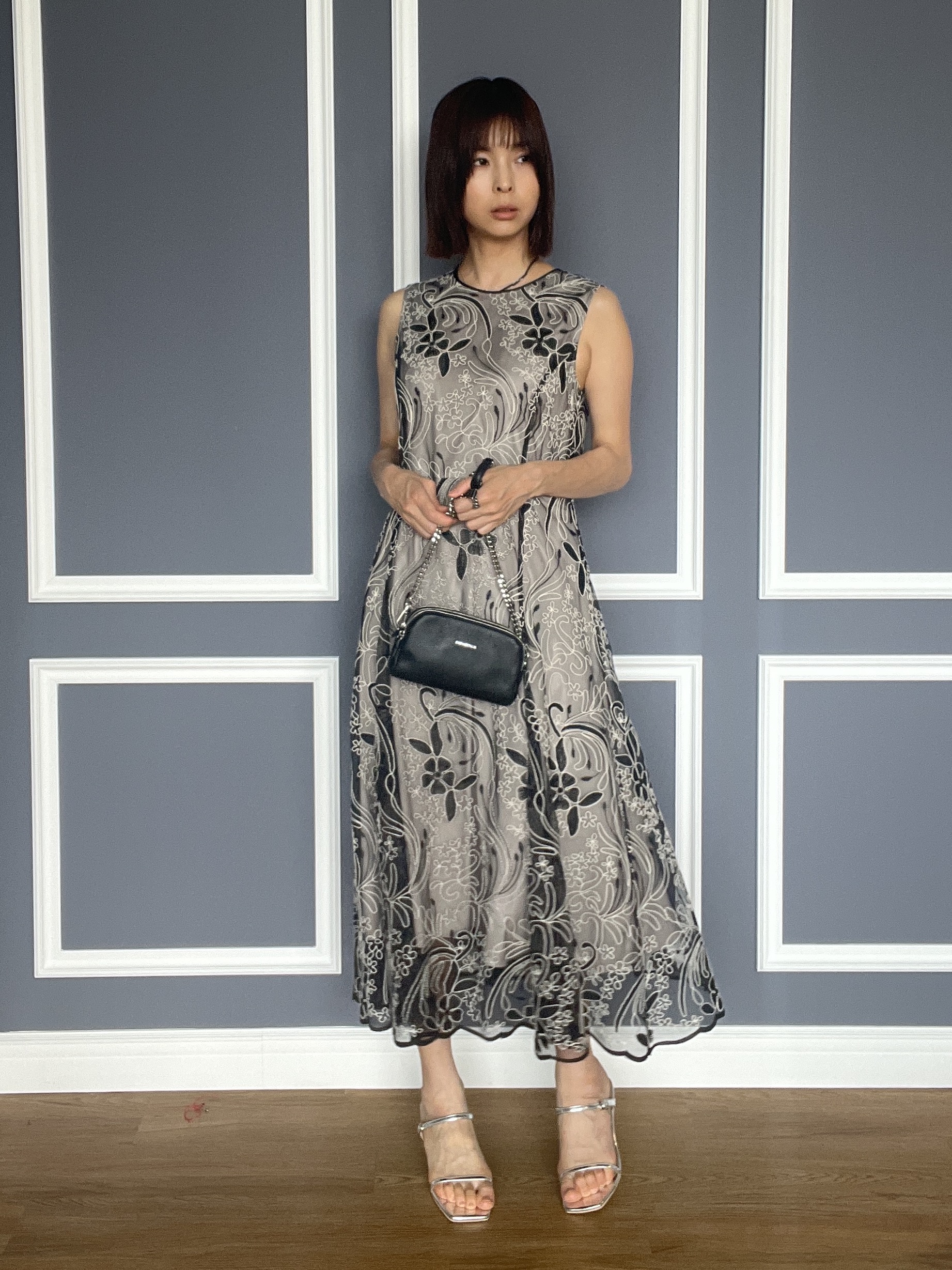 misaさんの「DRESSTERIOR｜シアーコードレース ドレス」を使ったコーディネート