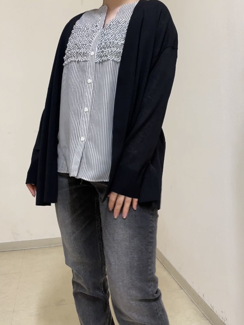 watanabeさんの「UNTITLED｜コットンリネンカーディガン」を使ったコーディネート