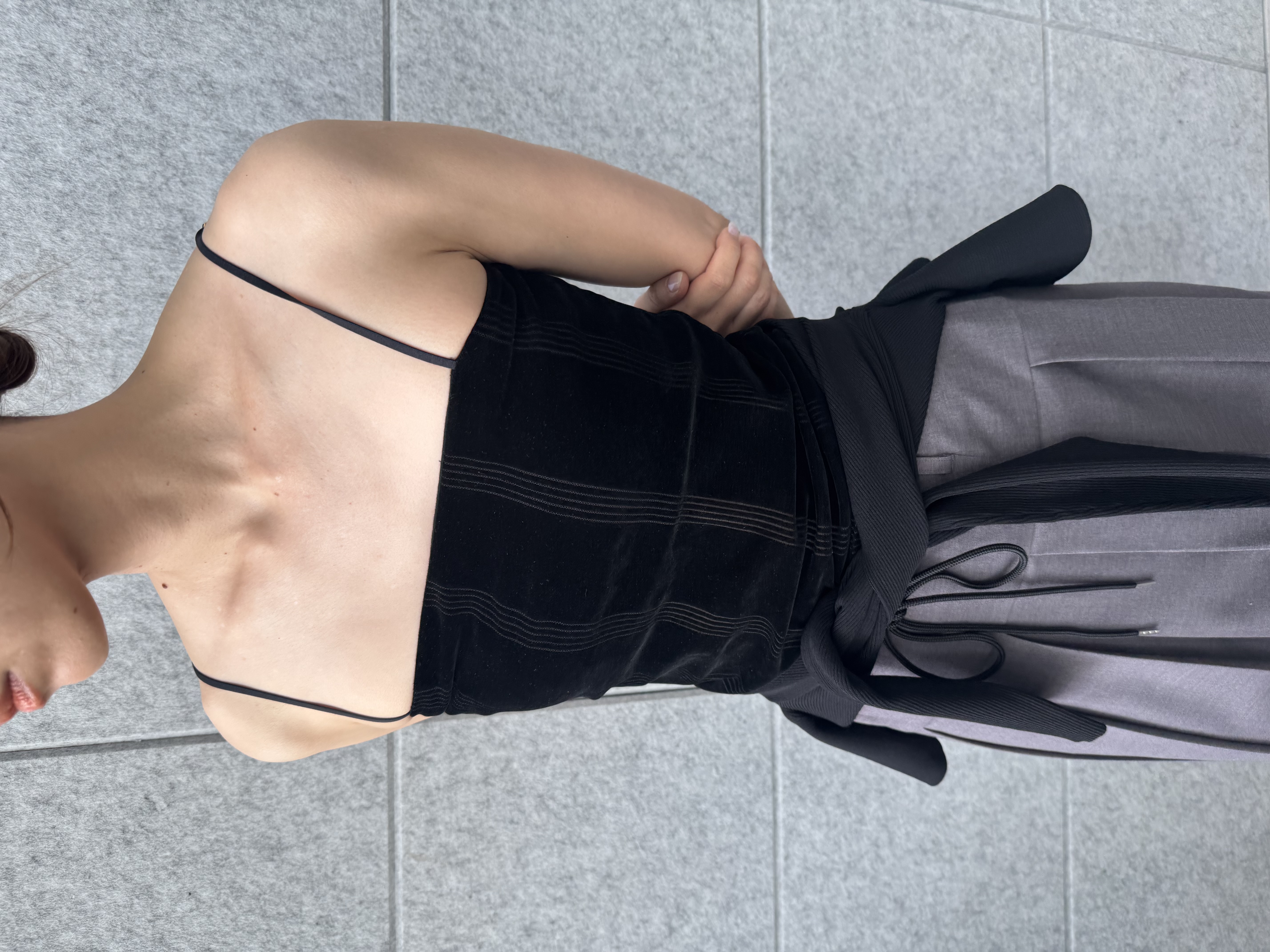 designer yukaさんの「CODE A｜velour easy pants」を使ったコーディネート