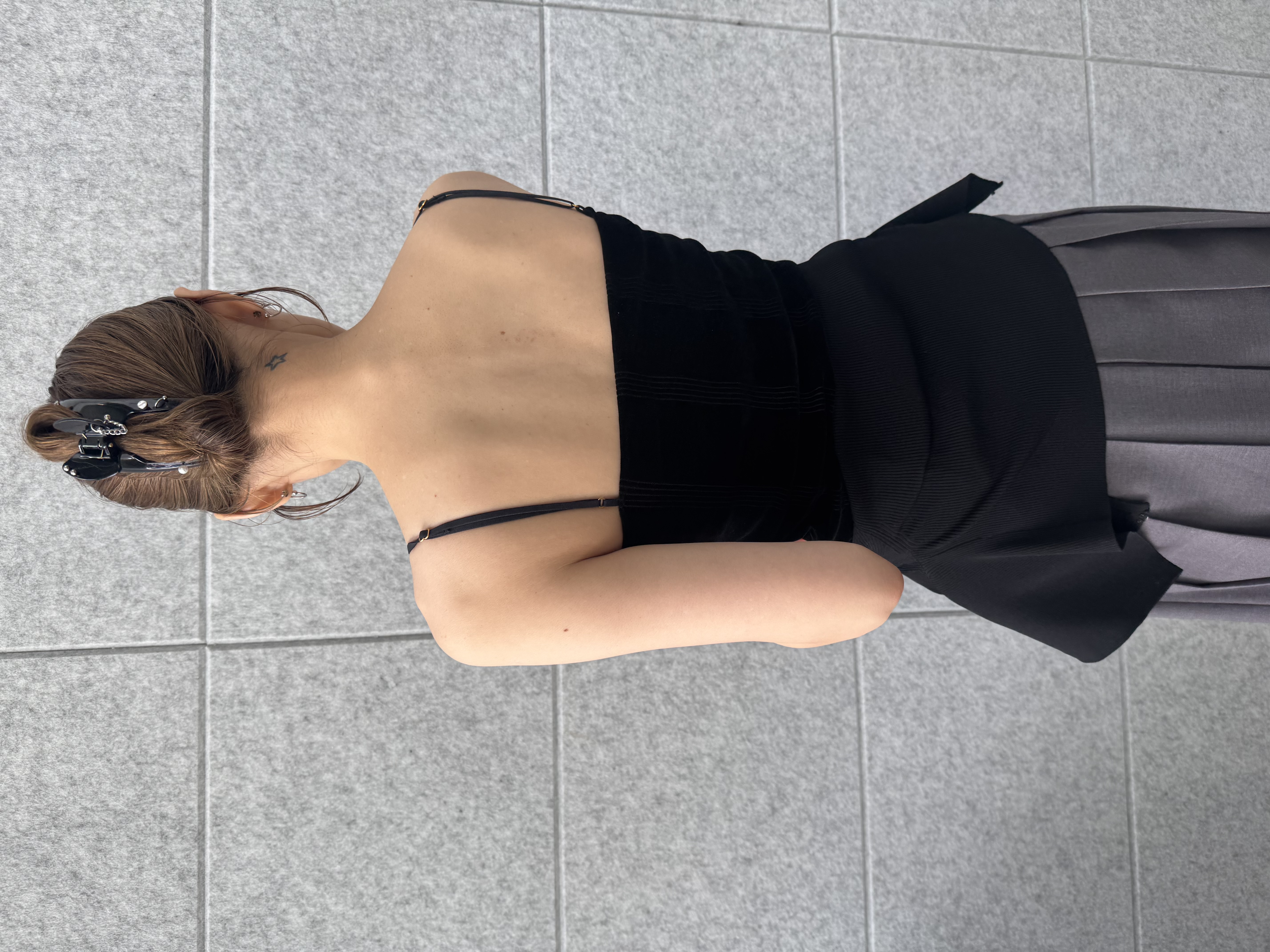 designer yukaさんの「CODE A｜velour easy pants」を使ったコーディネート