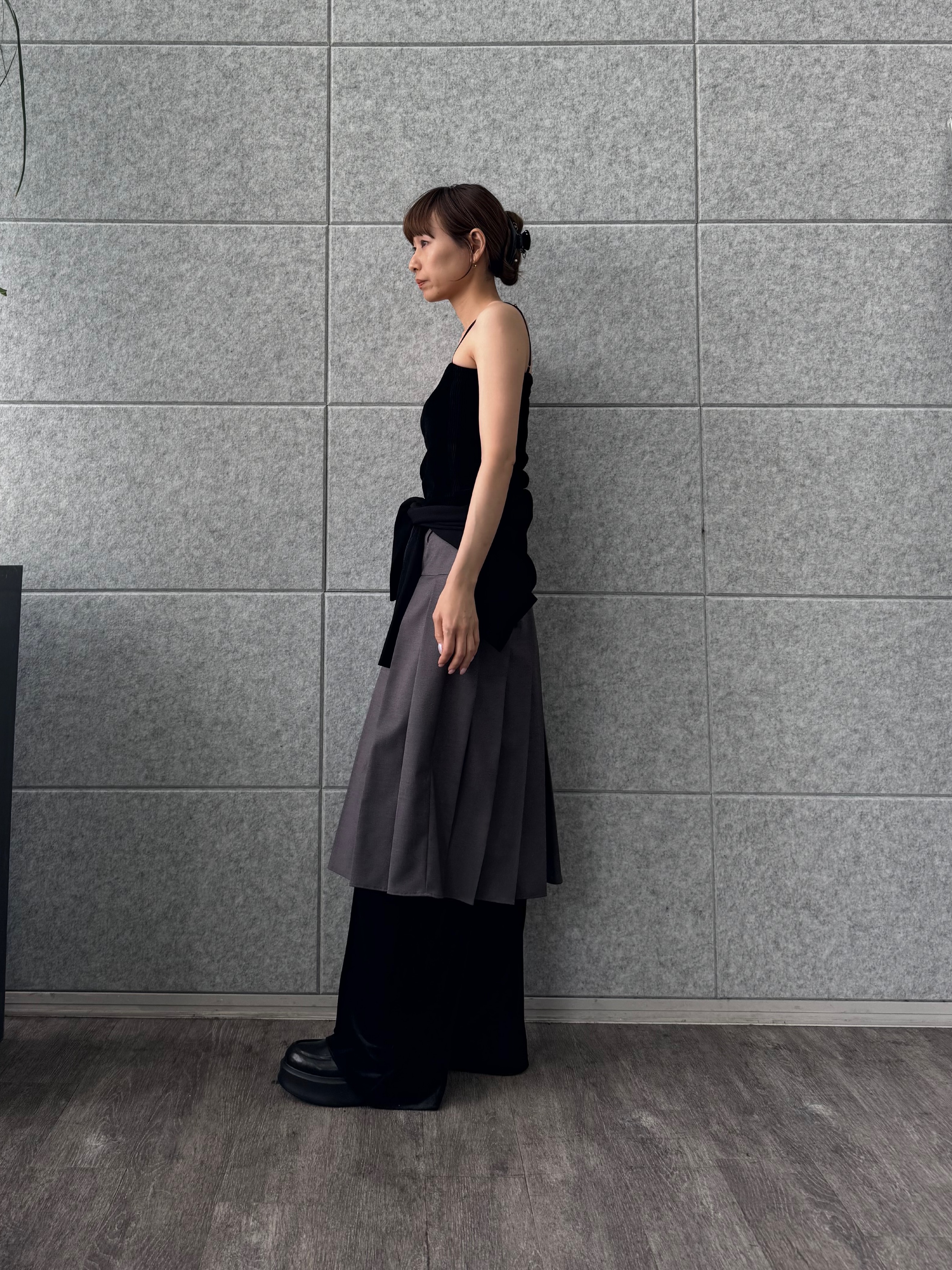 designer yukaさんの「CODE A｜velour easy pants」を使ったコーディネート