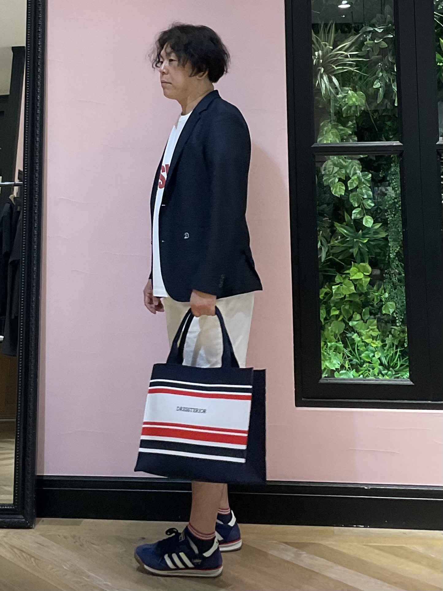 Nagaseさんの「DRESSTERIOR｜【Safari5月号掲載/ウォッシャブル】鹿の子 コンフォータブルジャケット」を使ったコーディネート