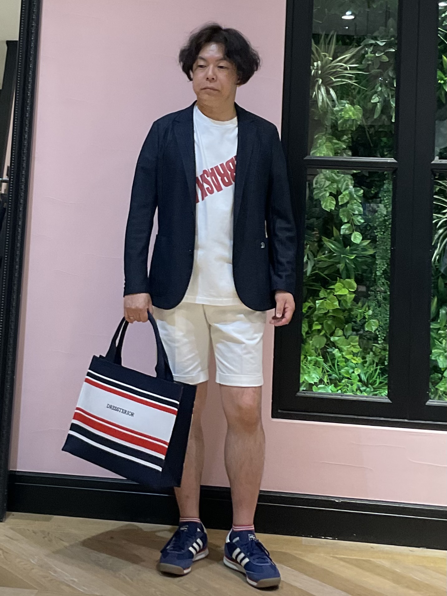 Nagaseさんの「DRESSTERIOR｜【Safari5月号掲載/ウォッシャブル】鹿の子 コンフォータブルジャケット」を使ったコーディネート