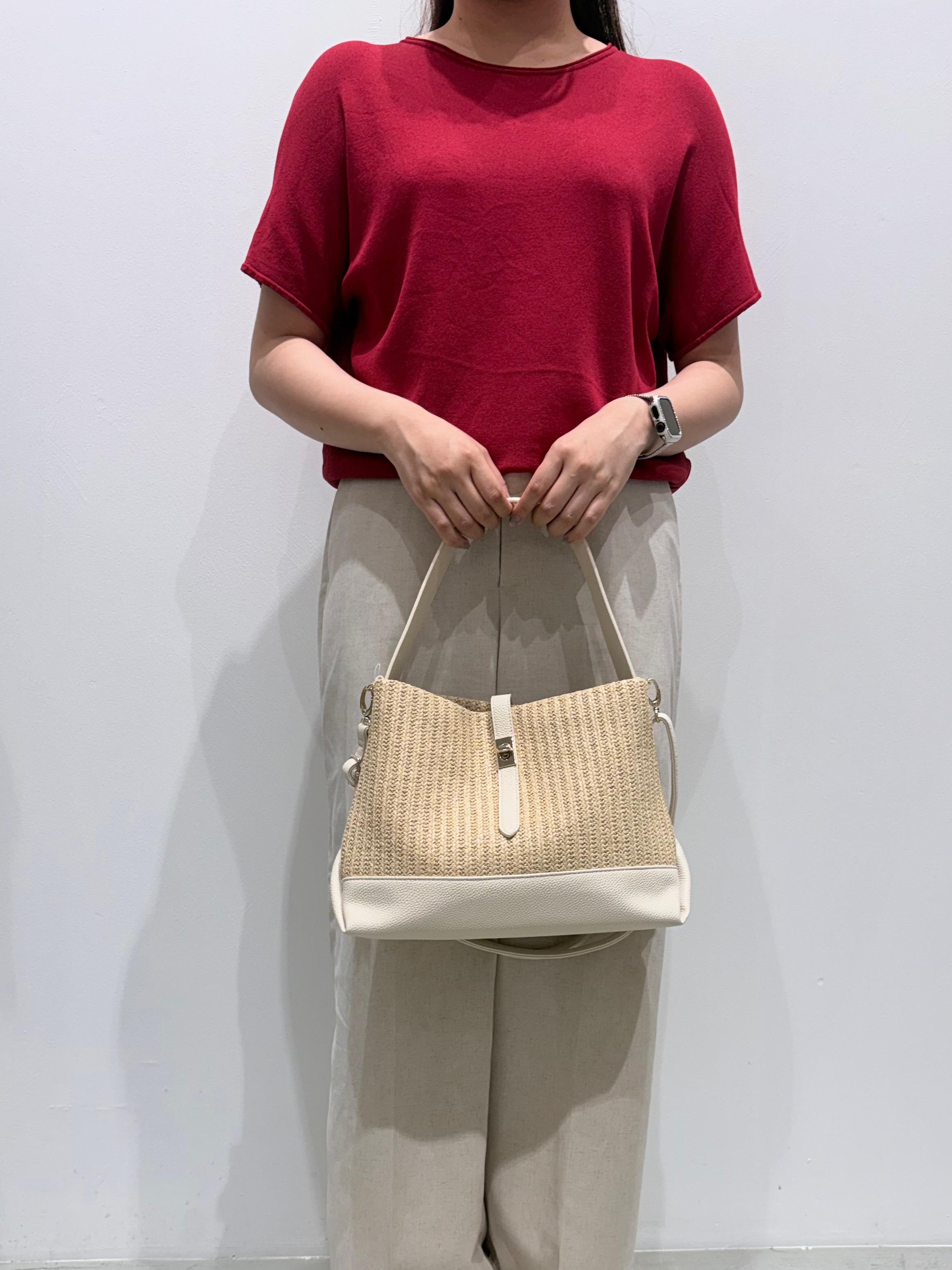 ARISAさんの「grove｜ベルトPPダブルショルダー」を使ったコーディネート