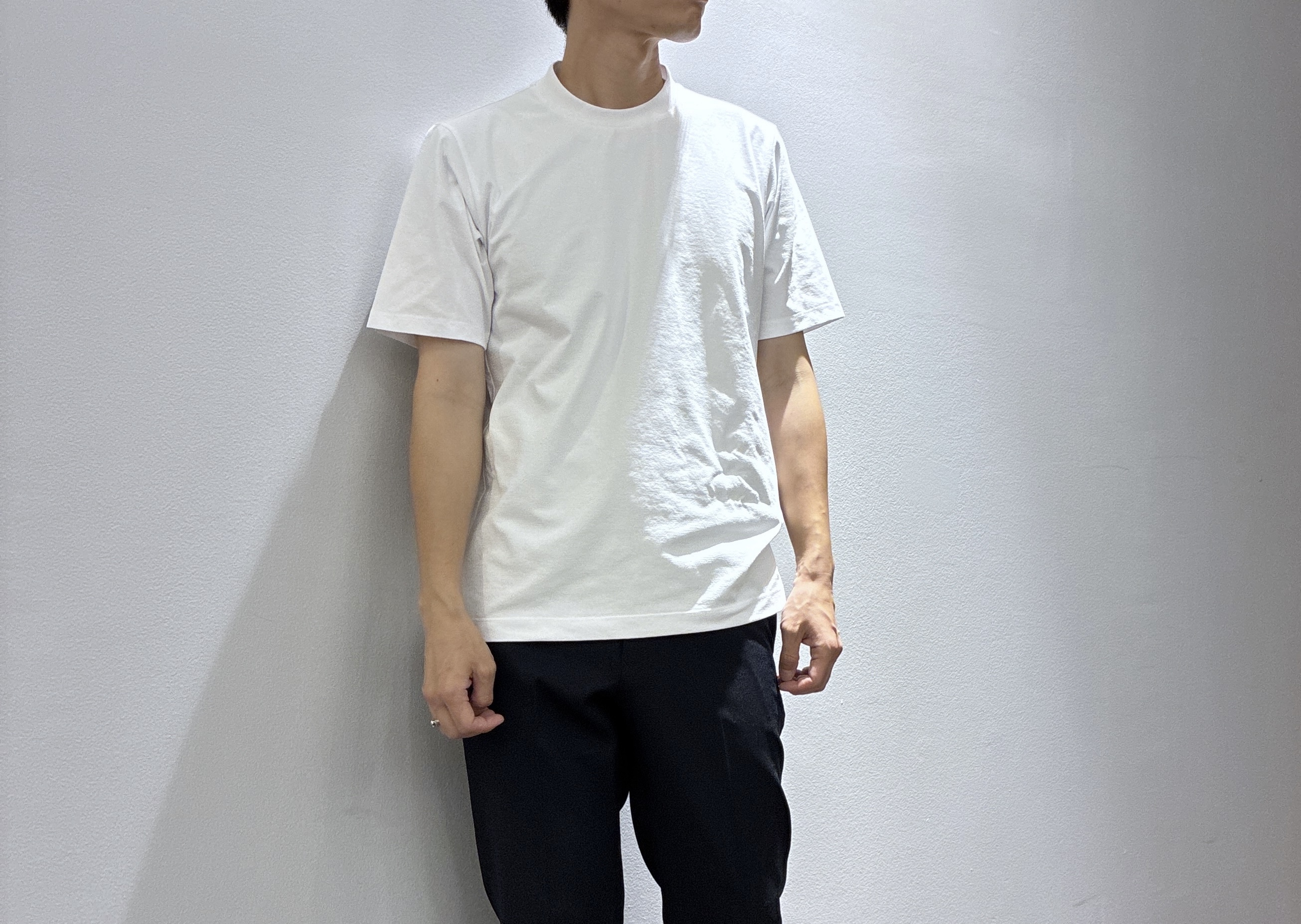 わいずみさんの「TAKEO KIKUCHI｜【接触冷感】ハイブリッド リネン 七分袖シャツ」を使ったコーディネート