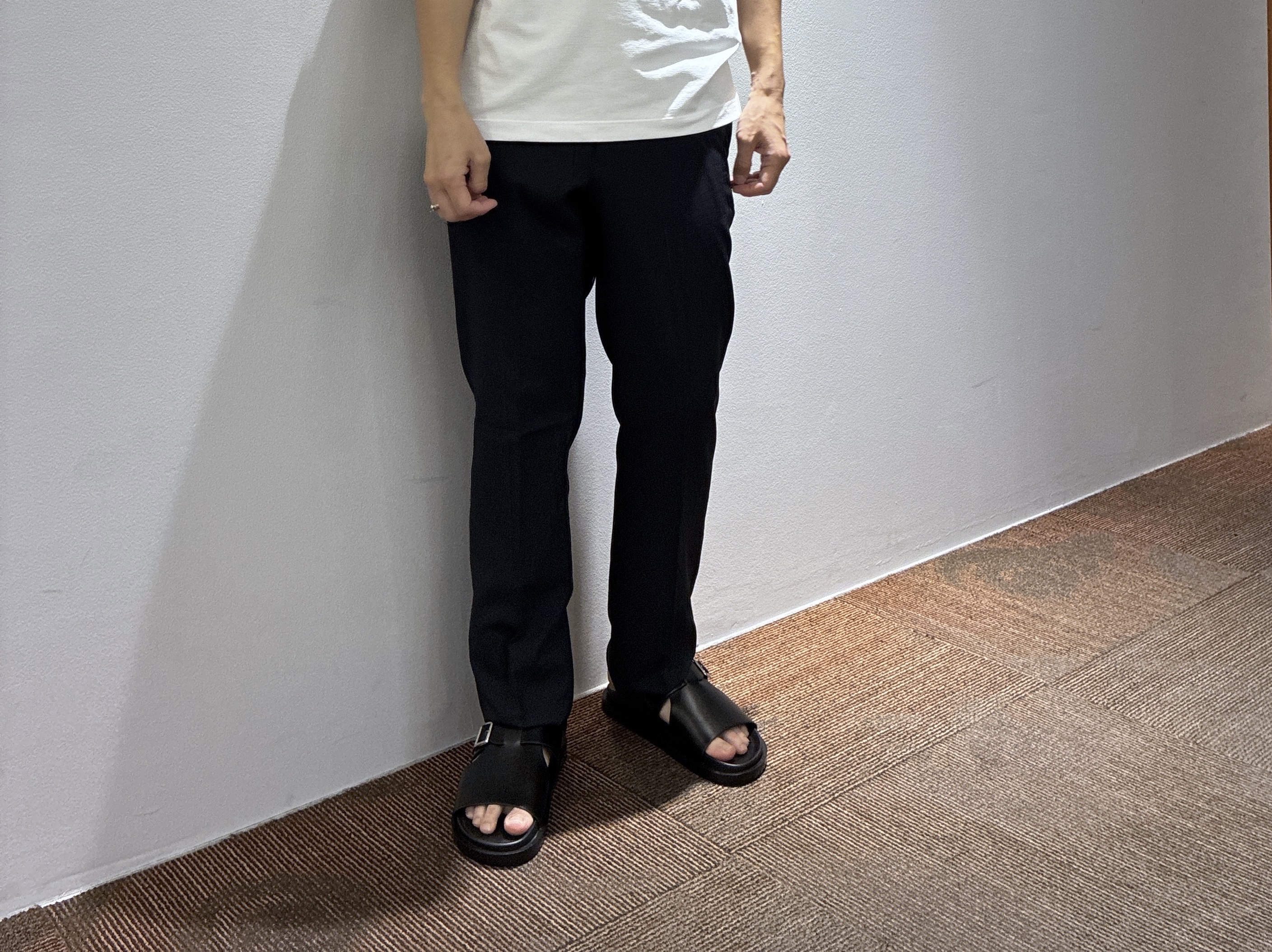 わいずみさんの「TAKEO KIKUCHI｜【接触冷感】ハイブリッド リネン 七分袖シャツ」を使ったコーディネート