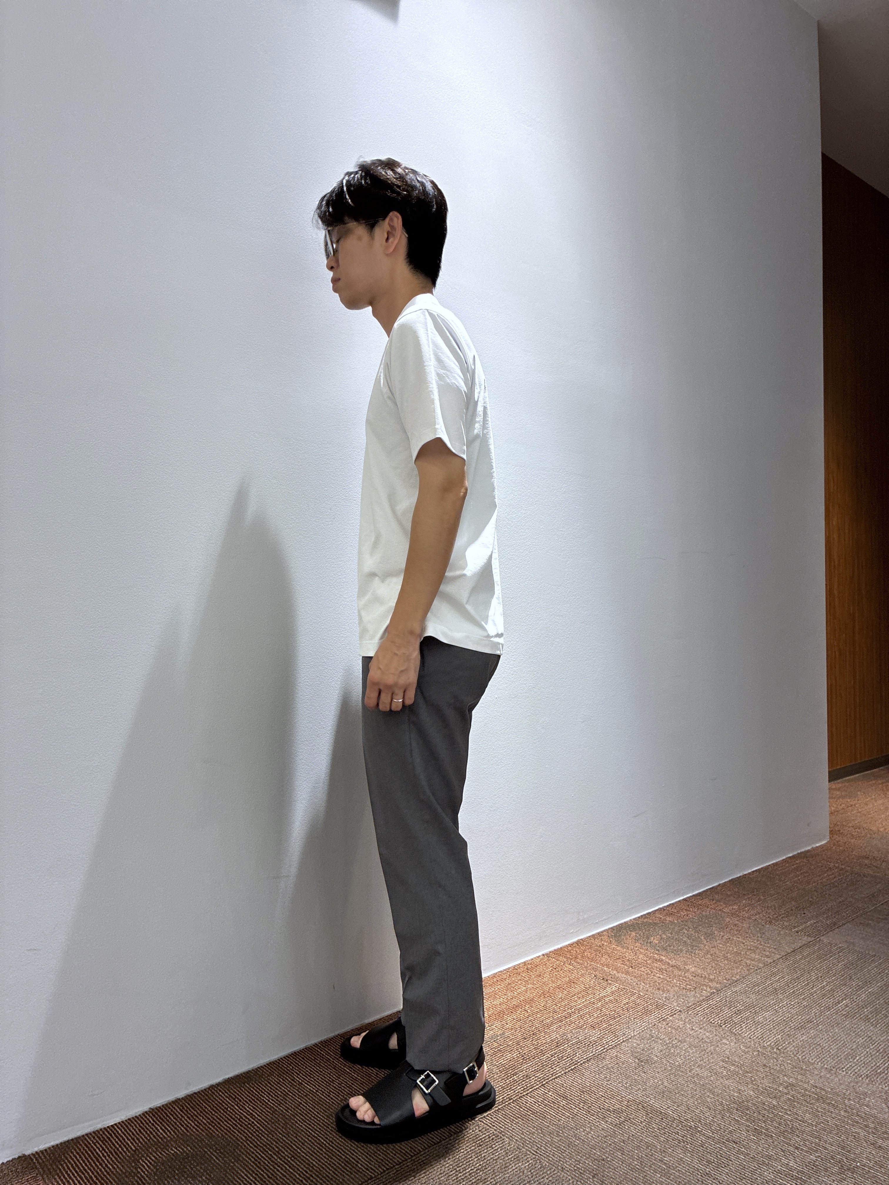 わいずみさんの「TAKEO KIKUCHI｜【BOWLER HAT LABEL】ビリケンさんプリント 半袖シャツ」を使ったコーディネート
