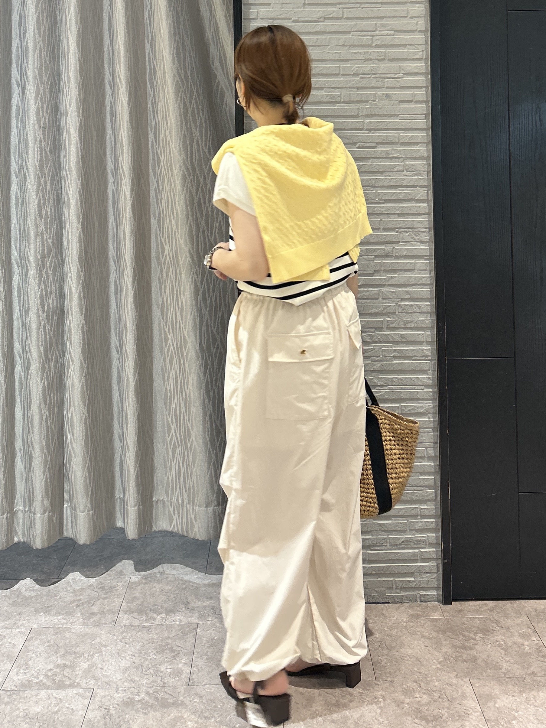 ga_riさんの「THE SHOP TK｜【POLO BCS 別注】ケーブルカーディガン」を使ったコーディネート