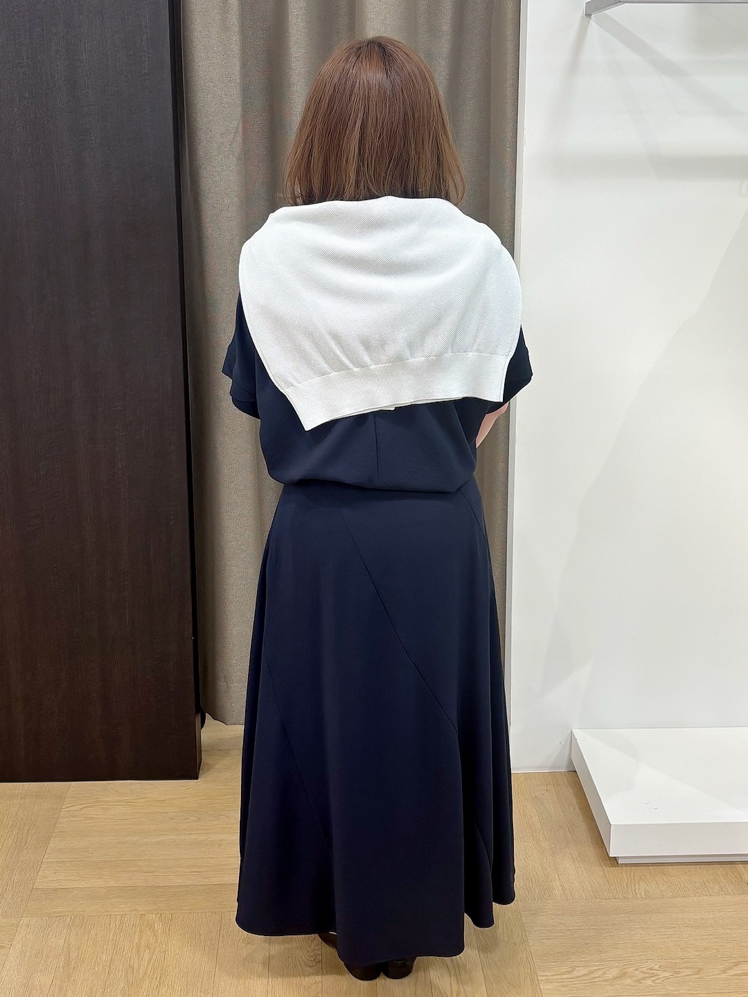 Keiさんの「UNTITLED｜【前後2WAY/はっ水/セットアップ可】リラクシーフレンチスリーブブラウス」を使ったコーディネート
