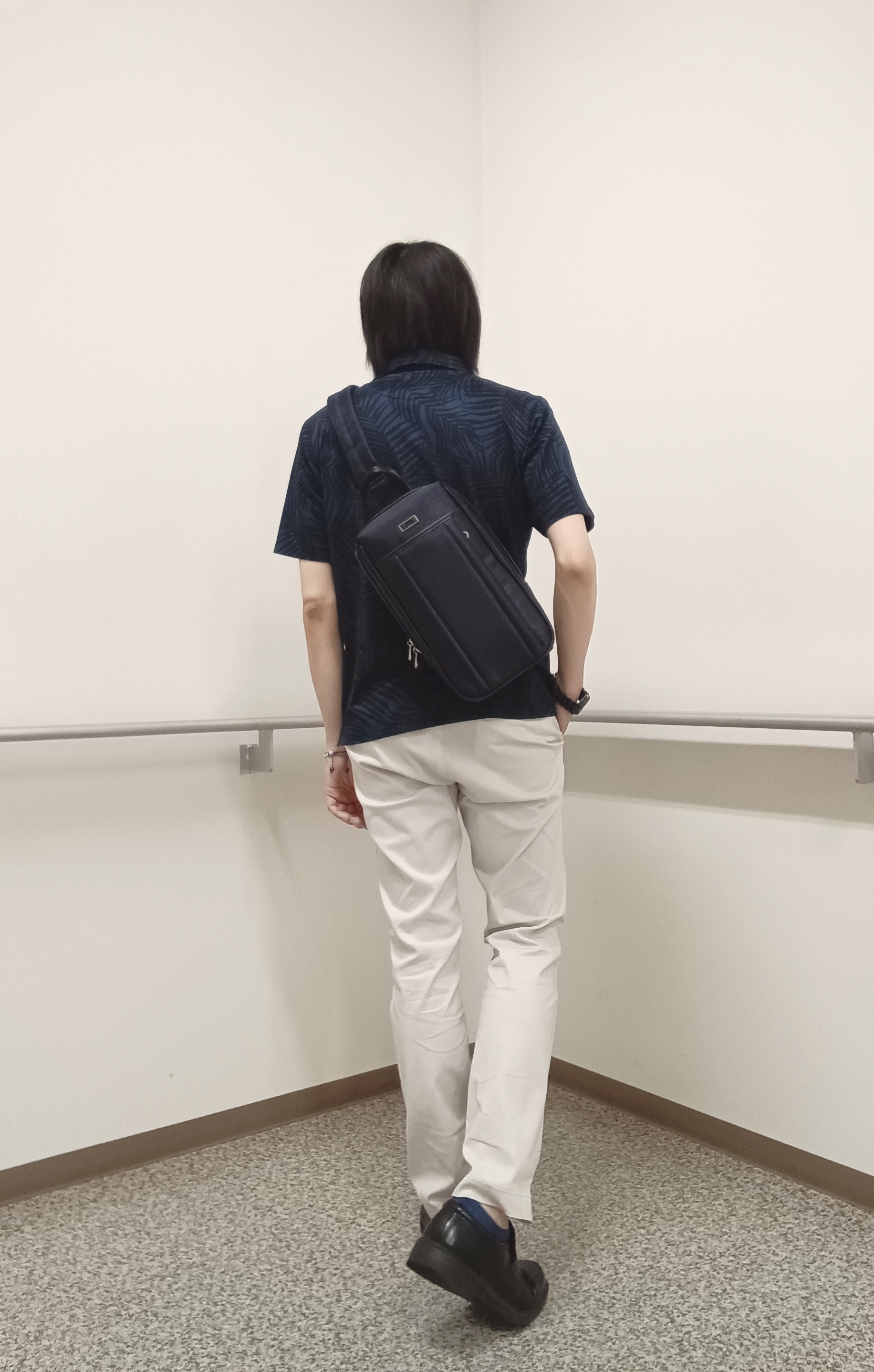 moritaさんの「TAKEO KIKUCHI｜リーフ柄ポロシャツ」を使ったコーディネート