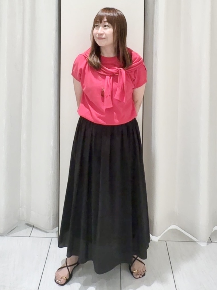 ʏᴜᴋɪᴋᴏさんの「UNTITLED｜【9色展開/アンサンブル可】コットンクルーネックカーディガン」を使ったコーディネート