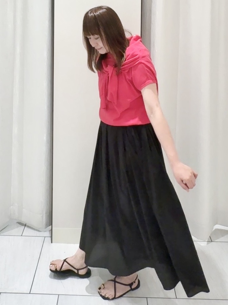 ʏᴜᴋɪᴋᴏさんの「UNTITLED｜【9色展開/アンサンブル可】コットンクルーネックカーディガン」を使ったコーディネート