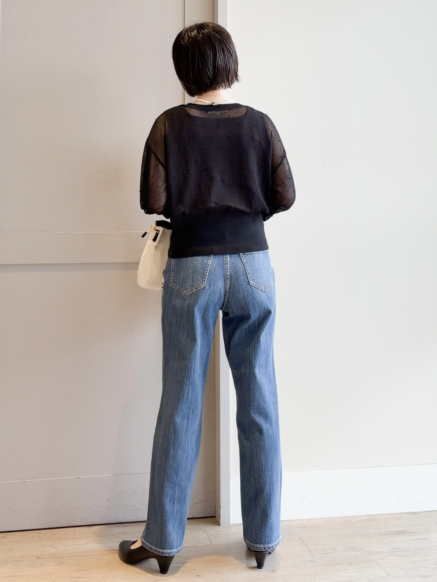 yamakoさんの「grove｜シアードットカーディガン」を使ったコーディネート