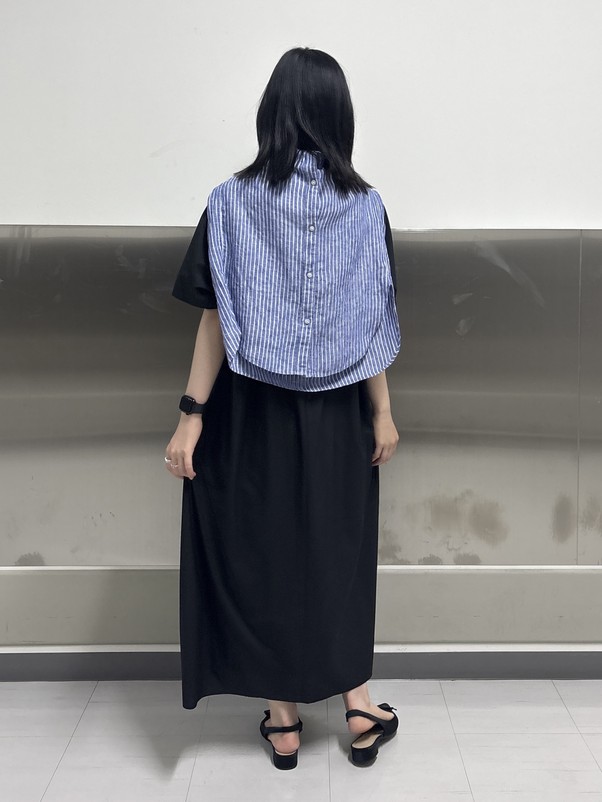 Yoshimiさんの「INDIVI｜【撥水／UVカット】ベルト付きワンピース」を使ったコーディネート