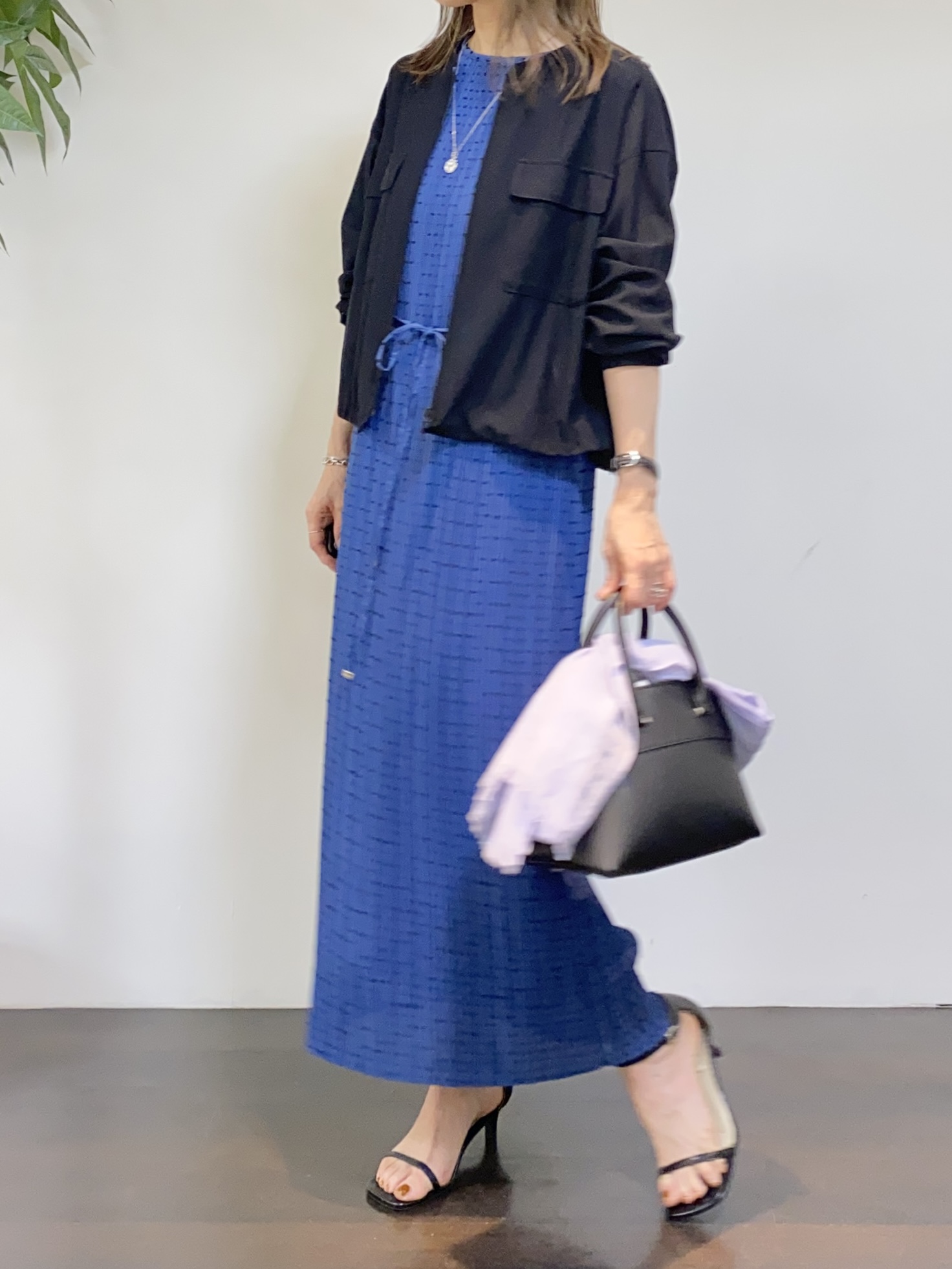 tomoさんの「UNTITLED｜【古畑星夏さん着用/洗える】シアーブルゾン」を使ったコーディネート