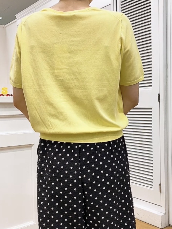 Hamaさんの「Dessin｜【9色展開/接触冷感/UVカット】ドライタッチサマーニットT」を使ったコーディネート