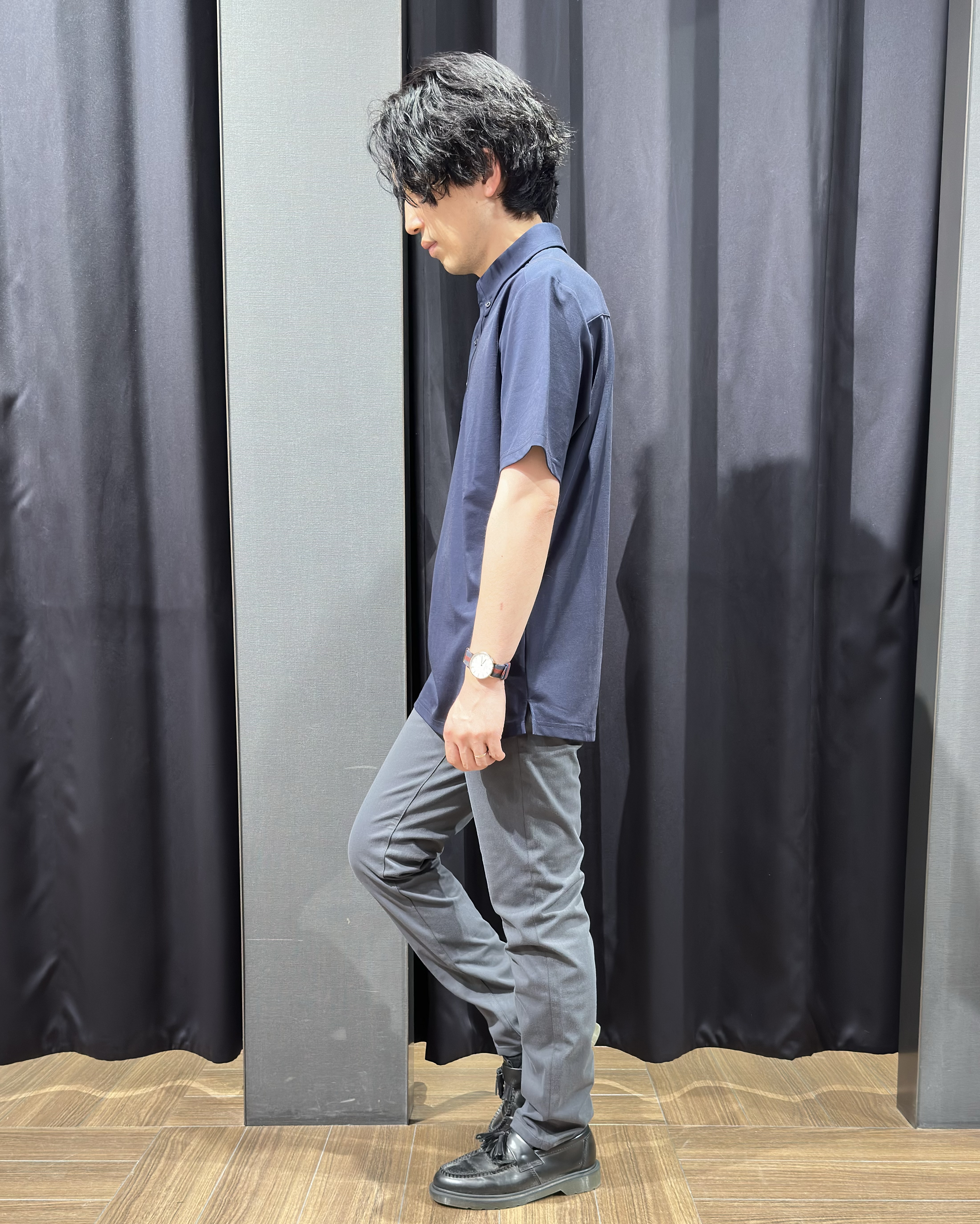 tomoyaさんの「THE SHOP TK｜アイス カノコポロシャツ【接触冷感／洗濯機OK】」を使ったコーディネート