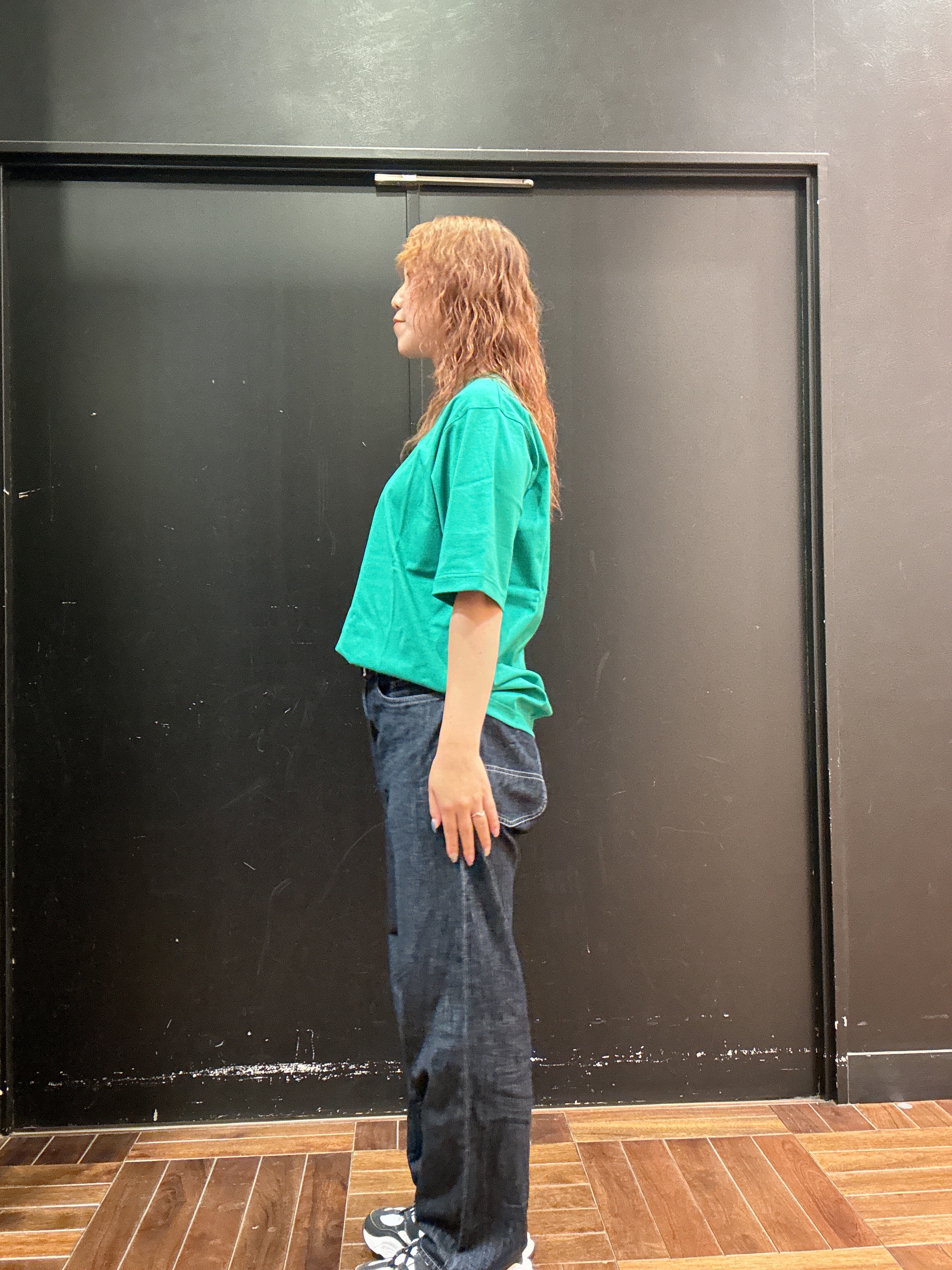 ヒナさんの「TAKEO KIKUCHI｜【BOWLER HAT LABEL】アイスクリアコットン ピンナップガール 半袖Tシャツ」を使ったコーディネート