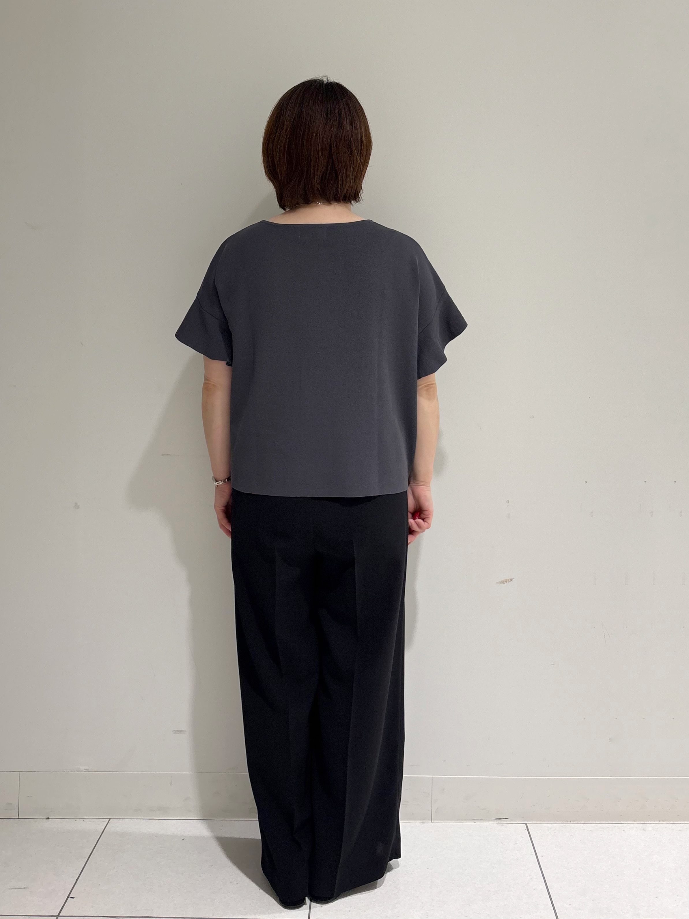 michiさんの「index｜【接触冷感／吸水速乾／防シワ】リネンライクテーラードジャケット《洗濯機OK》」を使ったコーディネート