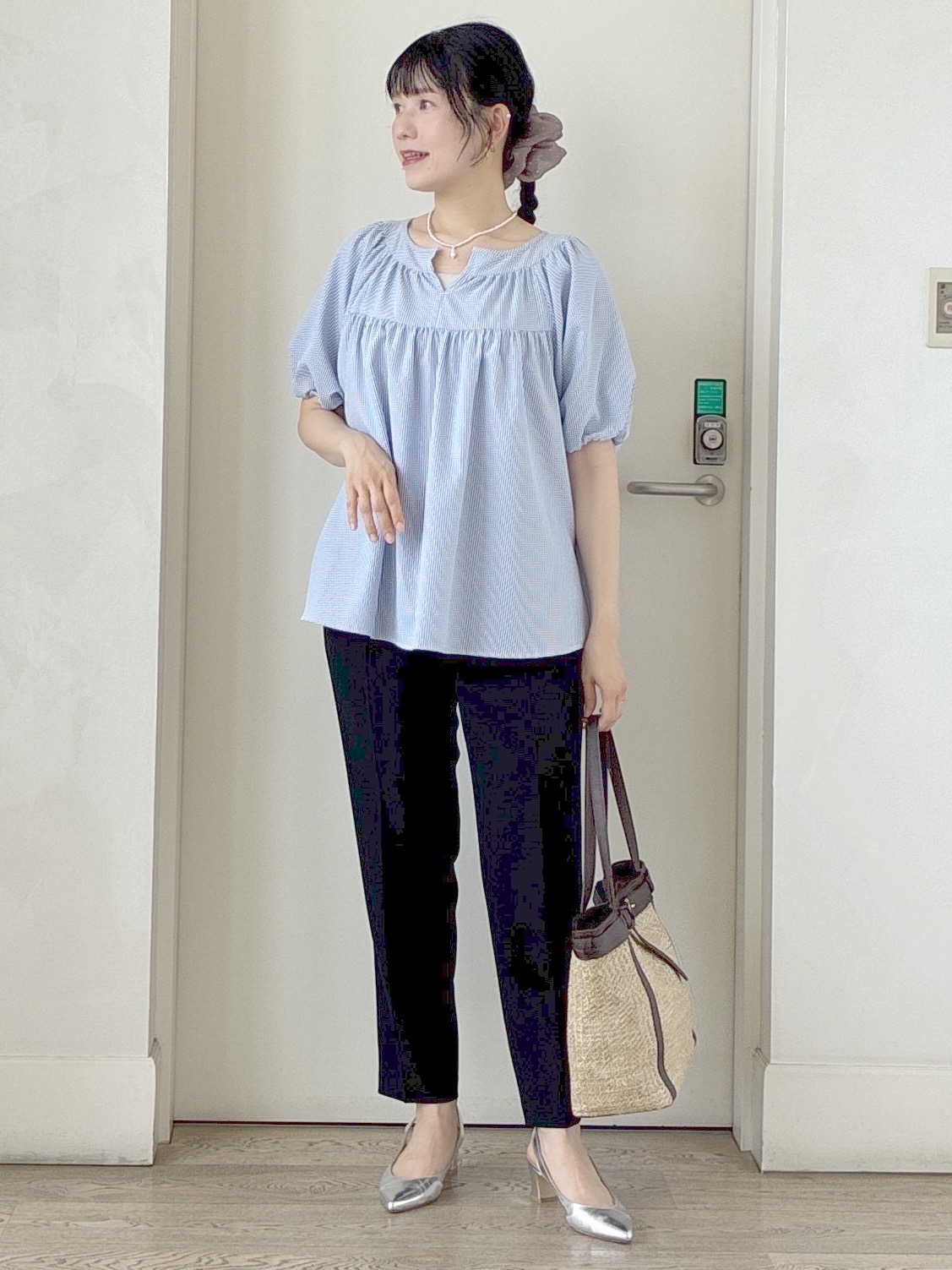  beni_gingerさんの「Reflect｜ギャザーデザインブラウス」を使ったコーディネート