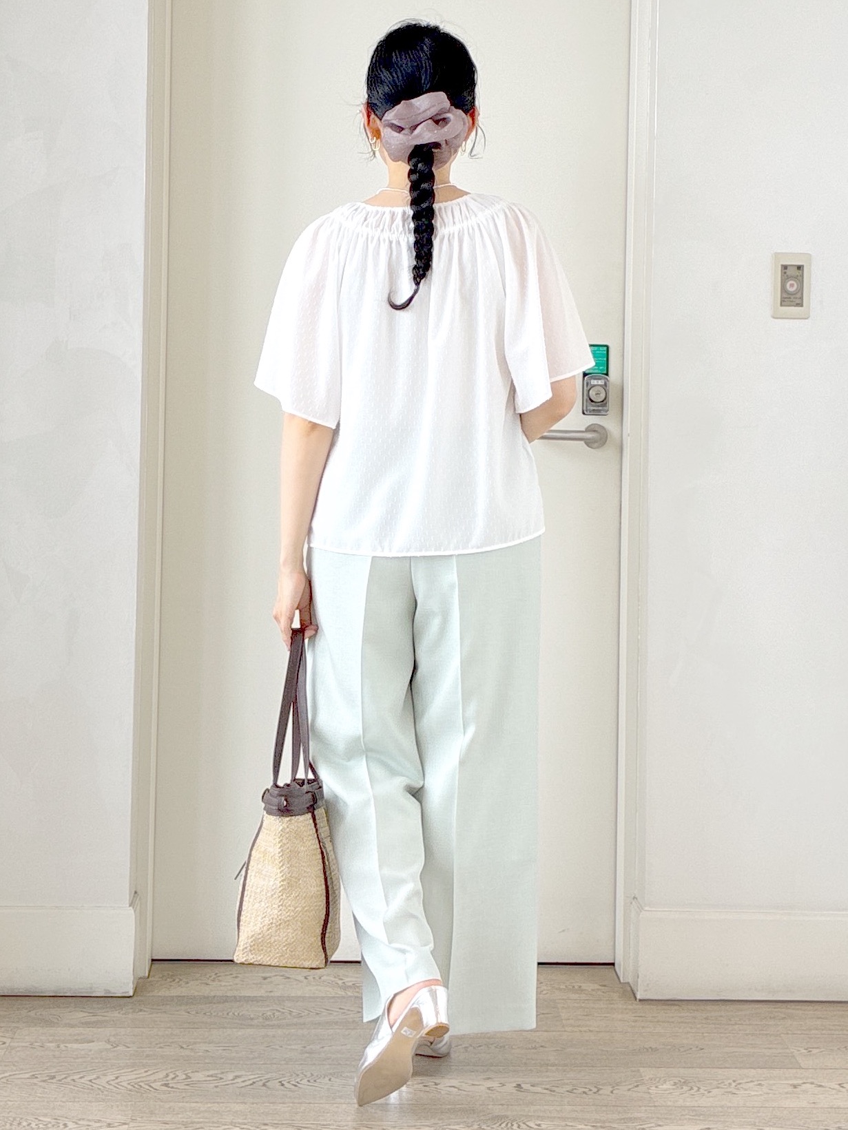  beni_gingerさんの「Reflect｜ネックギャザーデザインブラウス」を使ったコーディネート
