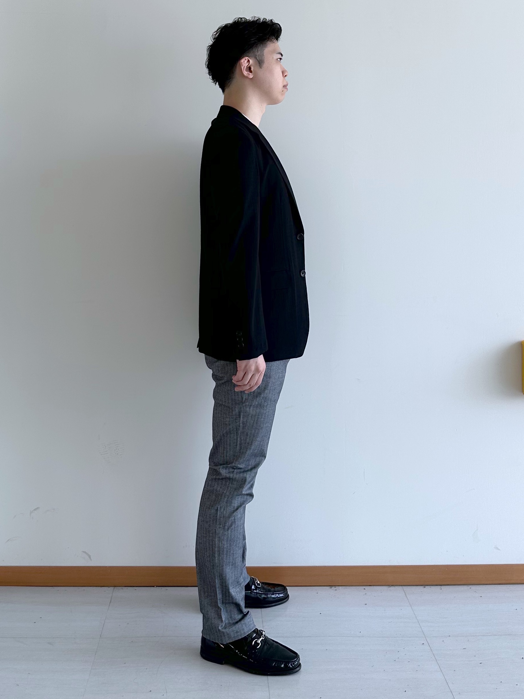 イッシーさんの「TAKEO KIKUCHI｜【Begin5月号掲載/通気性】トリコットサッカー ジャケット」を使ったコーディネート
