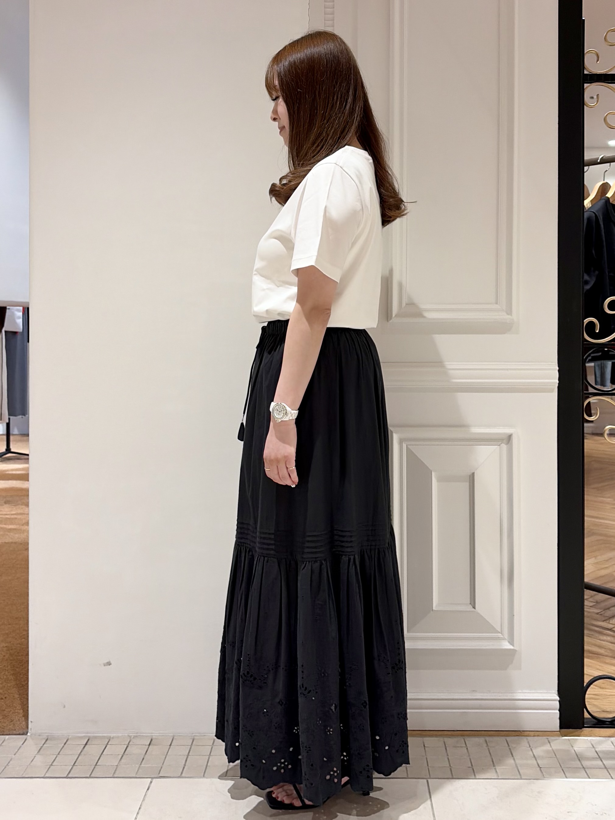 minowaさんの「DRESSTERIOR｜【接触冷感／抗菌防臭／消臭】アイスクリアコットン ピストルラビットT」を使ったコーディネート