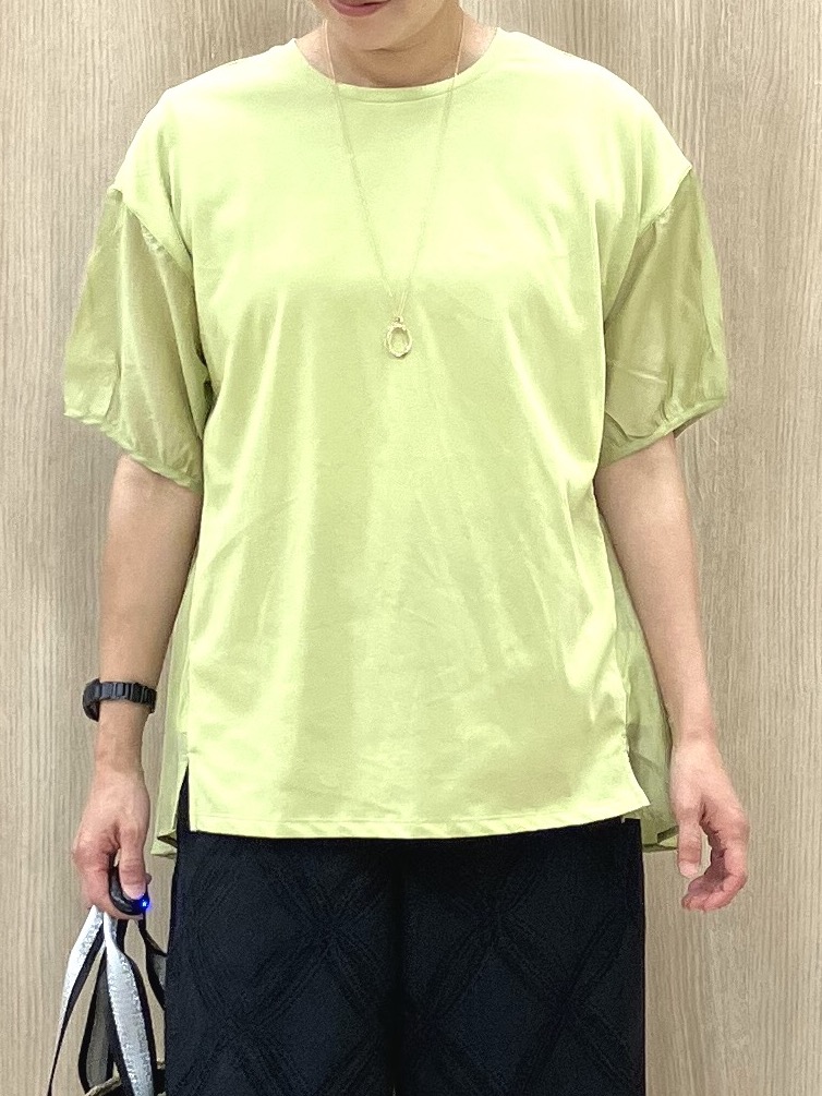Keiさんの「grove｜【貴島明日香さん着用/UVカット】体型カバー叶う、バックプリーツTシャツ」を使ったコーディネート