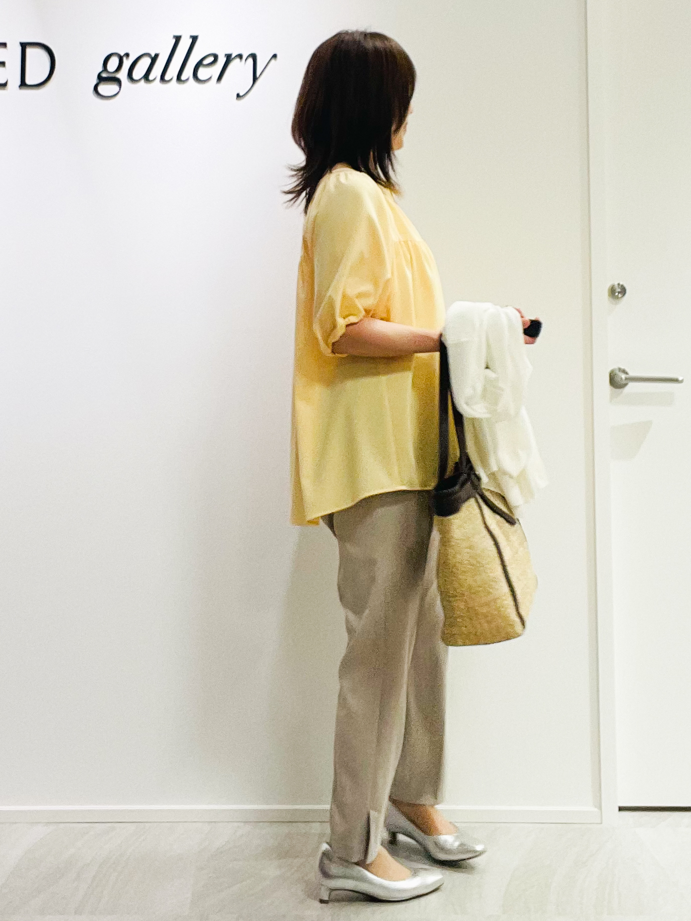 めいさんの「UNTITLED｜ギャザーデザインブラウス」を使ったコーディネート