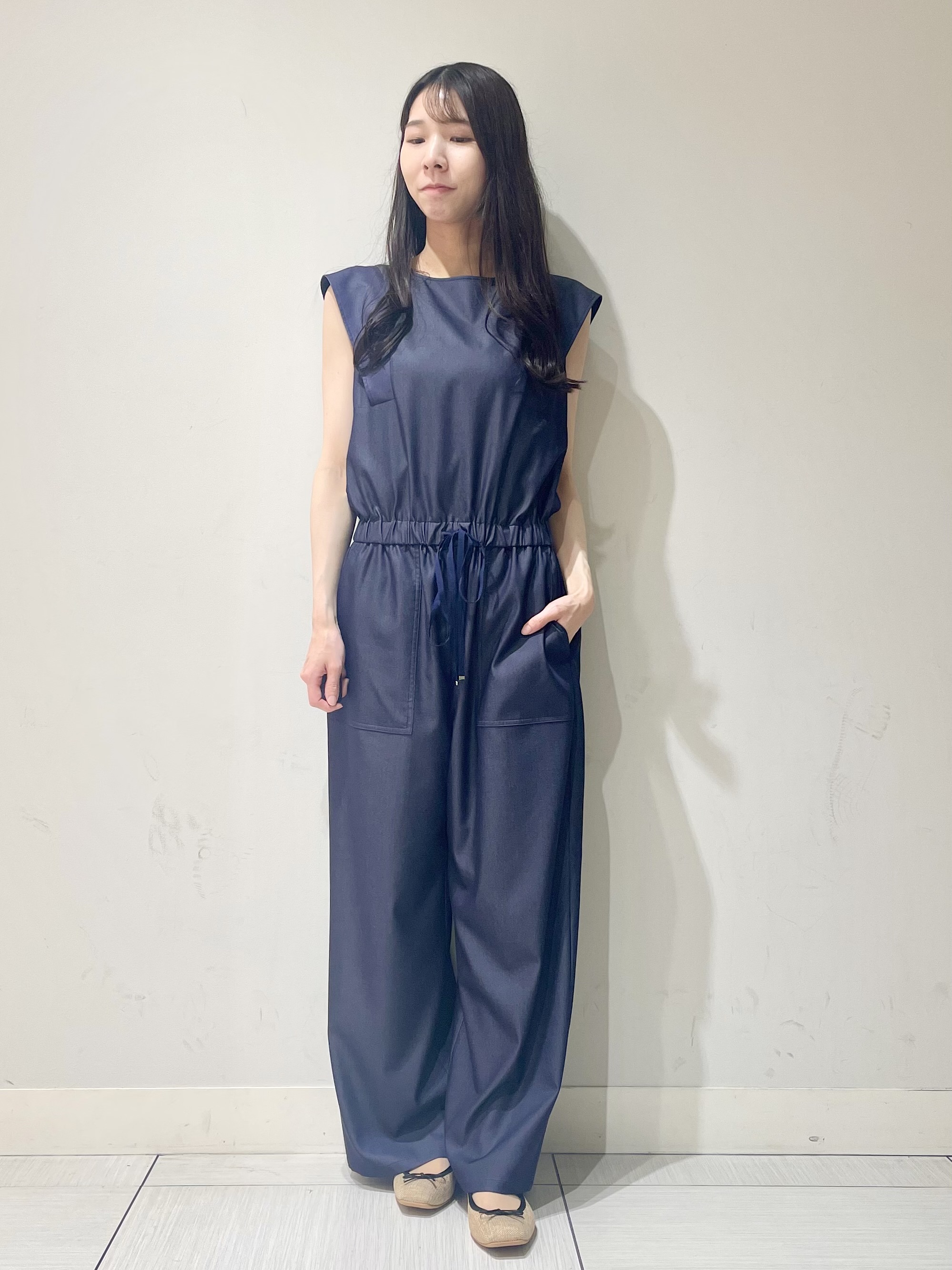 ことさんの「DRESSTERIOR｜【ウォッシャブル】フレンチスリーブ コンビネゾン」を使ったコーディネート