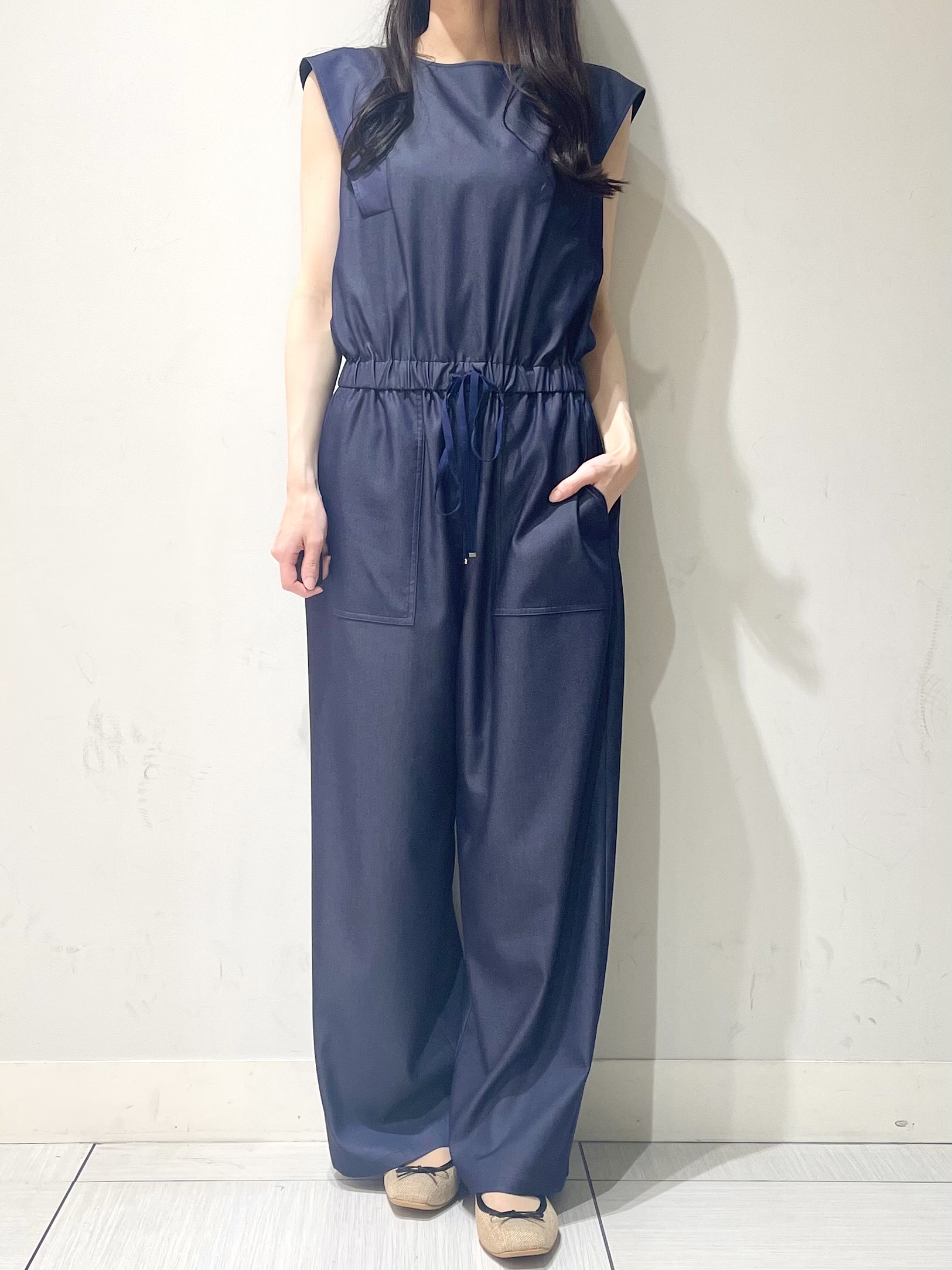 ことさんの「DRESSTERIOR｜【ウォッシャブル】フレンチスリーブ コンビネゾン」を使ったコーディネート
