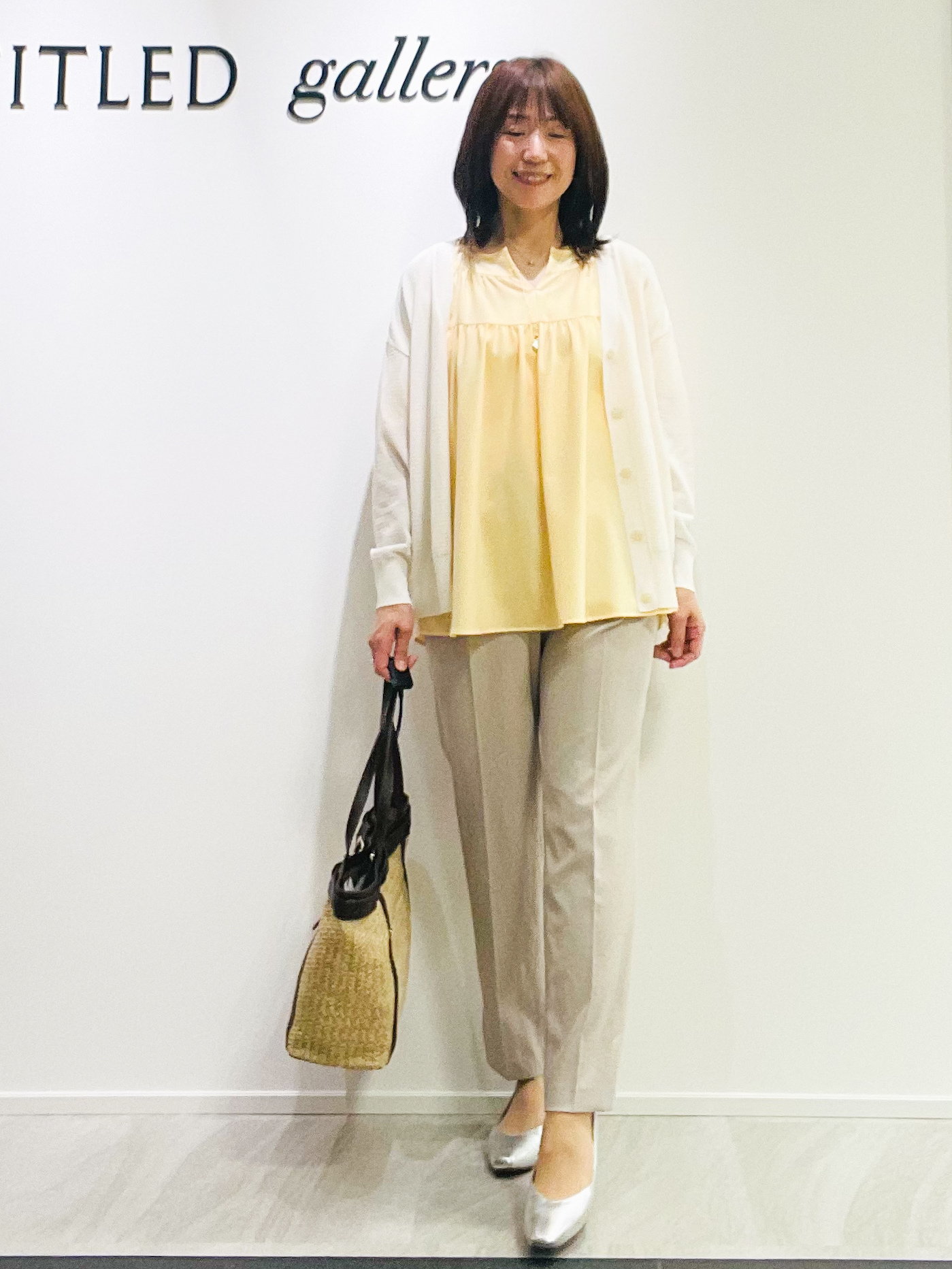 めいさんの「UNTITLED｜ギャザーデザインブラウス」を使ったコーディネート