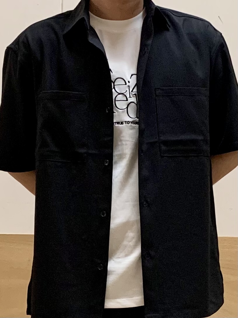 MATUさんの「THE SHOP TK｜LITE TEX ダブルフラップ半袖シャツ 接触冷感/吸水速乾/UVカット/アンチピリング/イージー」を使ったコーディネート