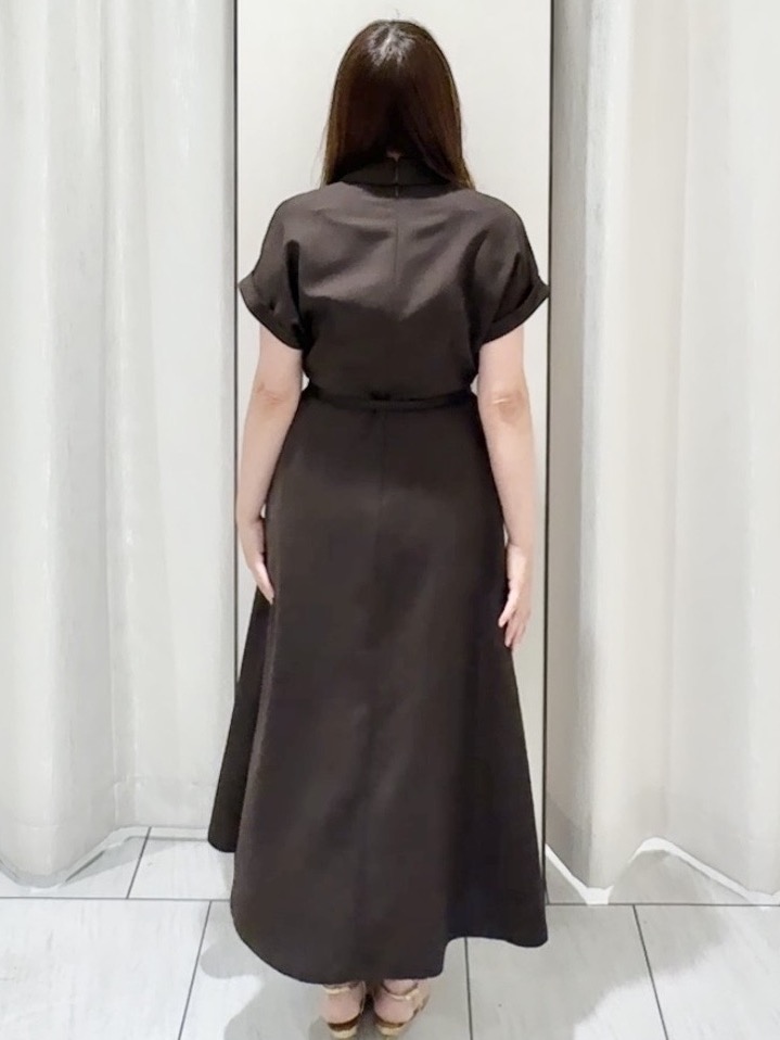 ʏᴜᴋɪᴋᴏさんの「UNTITLED｜【接触冷感/UVカット/イージーケア】テーラードカラーワンピース」を使ったコーディネート