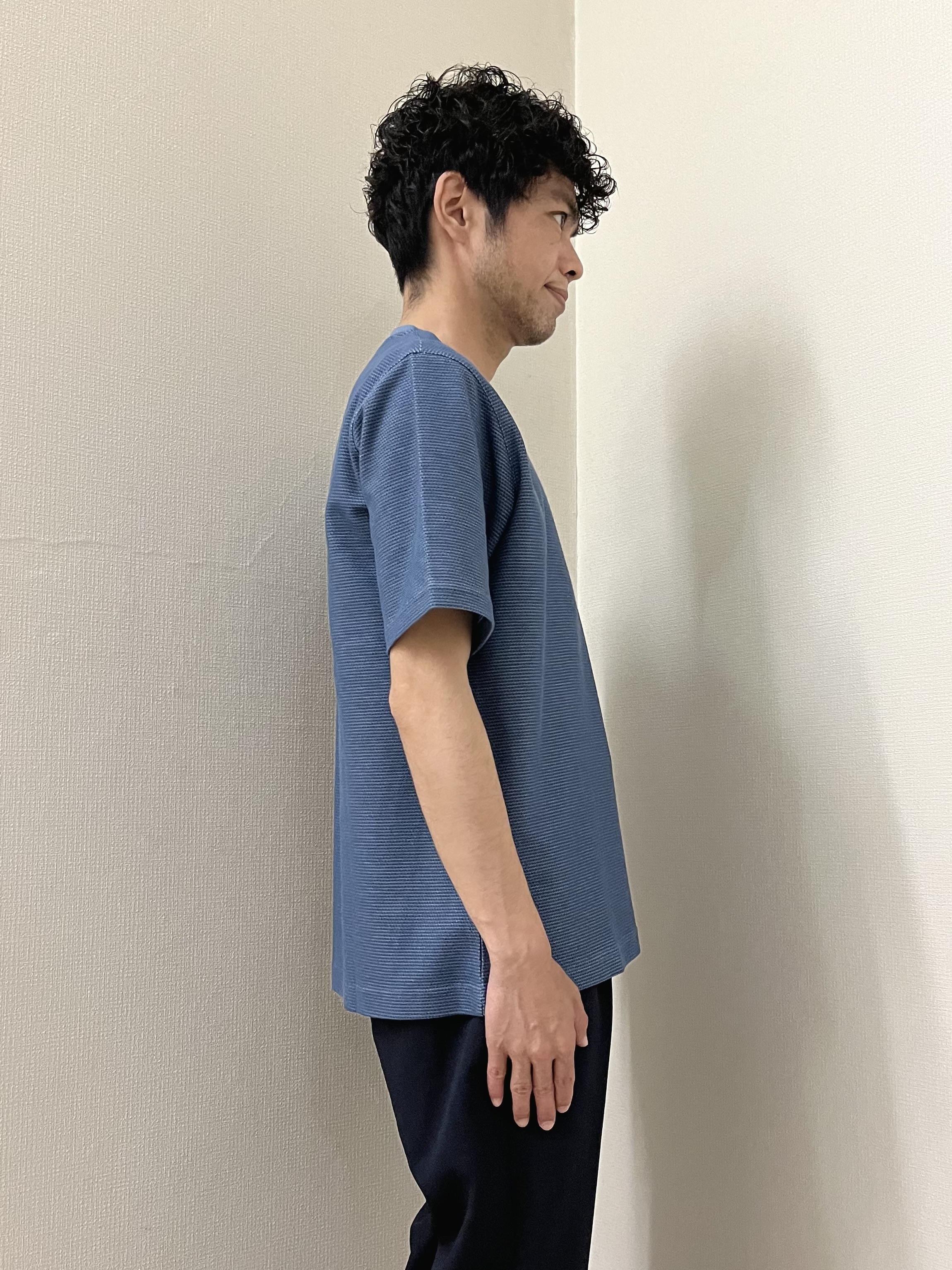 URAさんの「TAKEO KIKUCHI｜【BOWLER HAT LABEL】ビリケンさんプリント 半袖シャツ」を使ったコーディネート