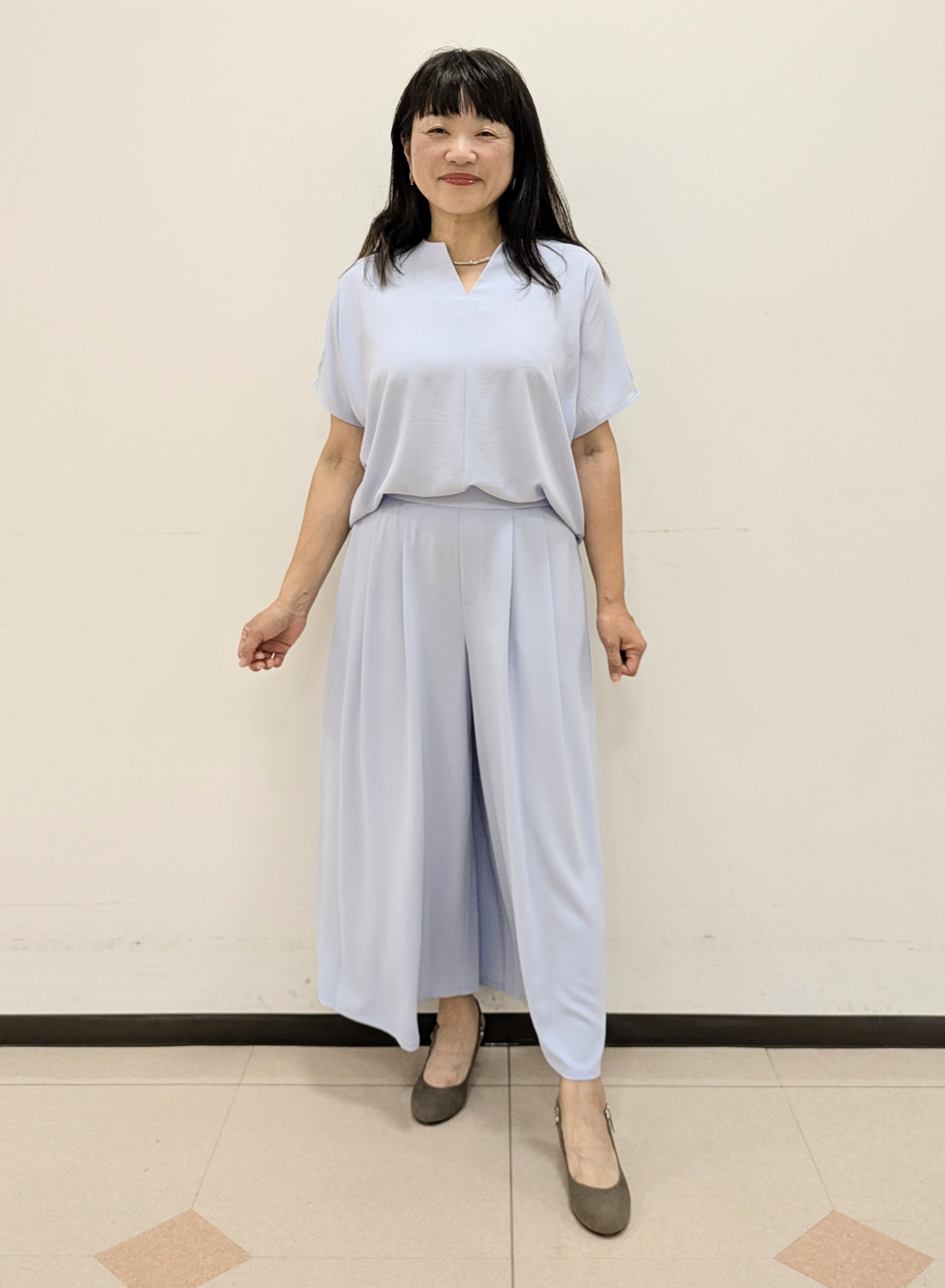 ともさんの「UNTITLED｜コットンリネンカーディガン」を使ったコーディネート