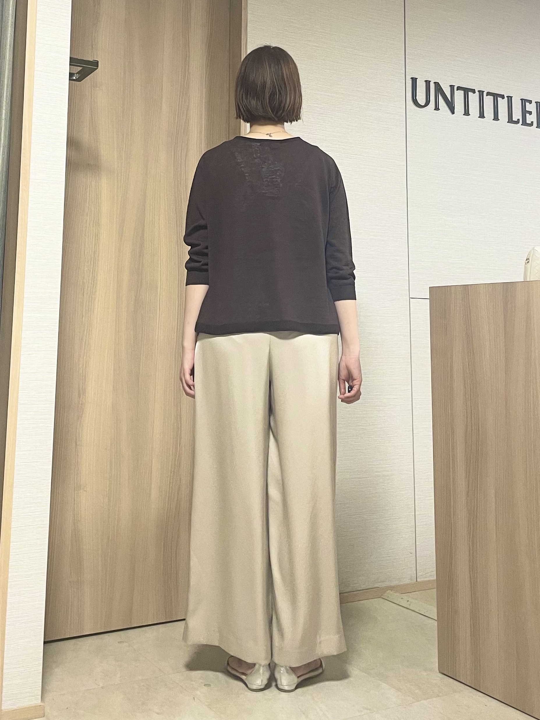 aliceさんの「UNTITLED｜【ゆったり/リラクシー】リネンボートネックプルオーバー」を使ったコーディネート