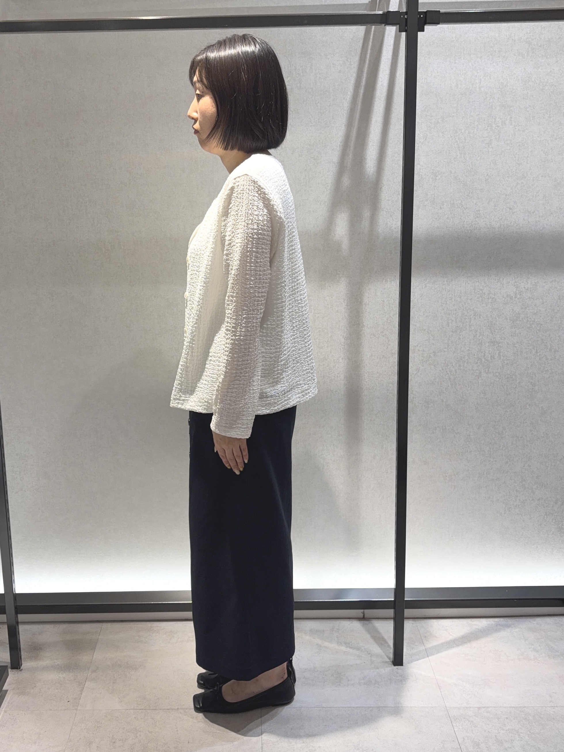 わたなべさんの「UNTITLED｜【アンサンブル可】ポコポコカーディガン」を使ったコーディネート