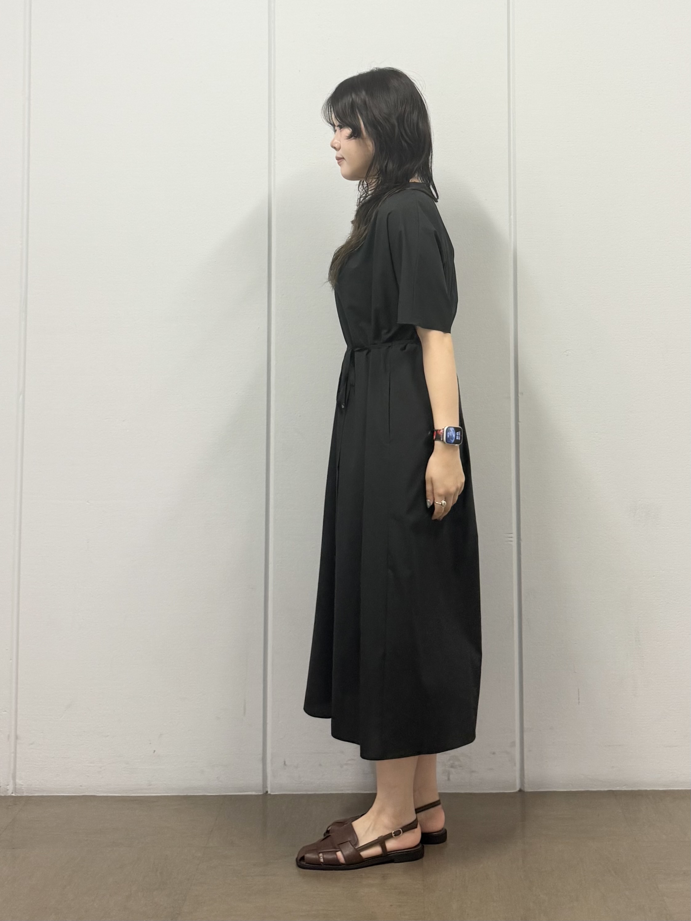 mizukiさんの「INDIVI｜【UVケア／吸汗速乾／着映え】ティアードストライプシャツ」を使ったコーディネート