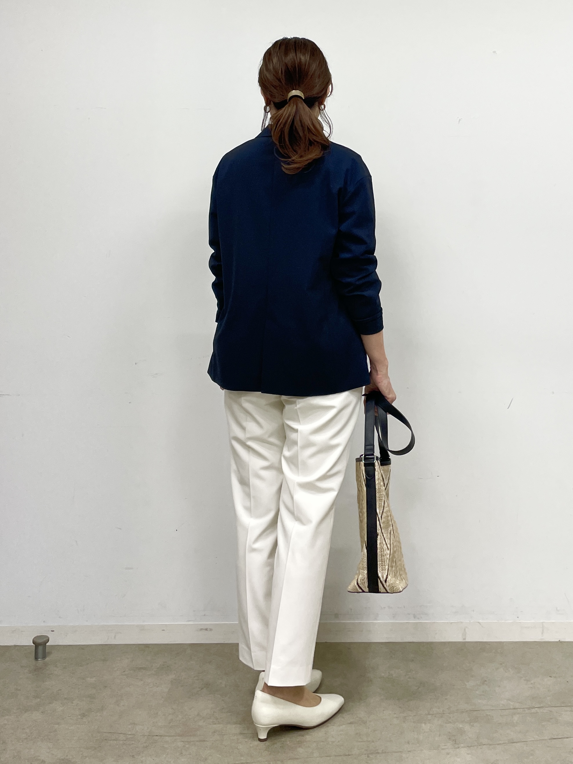 ayaさんの「Reflect｜【SS-4Lサイズ／接触冷感／シワになりにくい】リラクシーテーラードジャケット」を使ったコーディネート