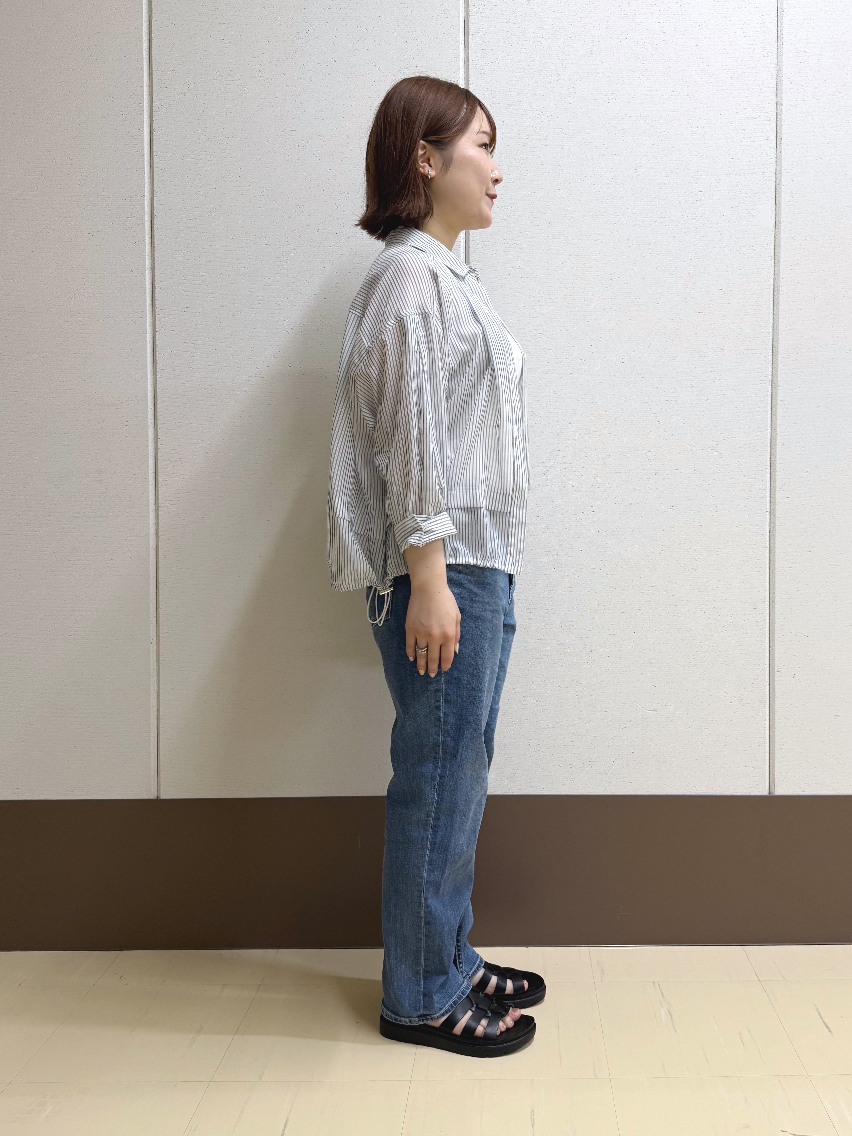 Rikoさんの「INDIVI｜【洗える／前後2WAY】インナータンクトップ」を使ったコーディネート