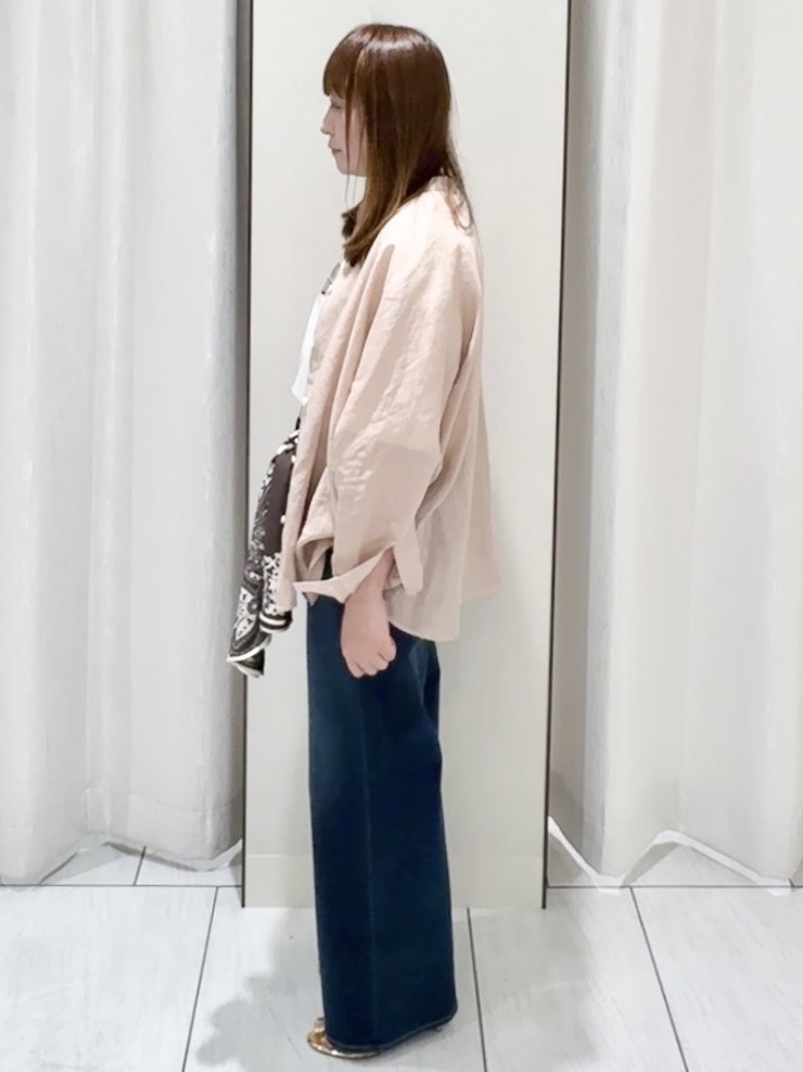 ʏᴜᴋɪᴋᴏさんの「UNTITLED｜【麻100】リネンドルマンシャツ」を使ったコーディネート
