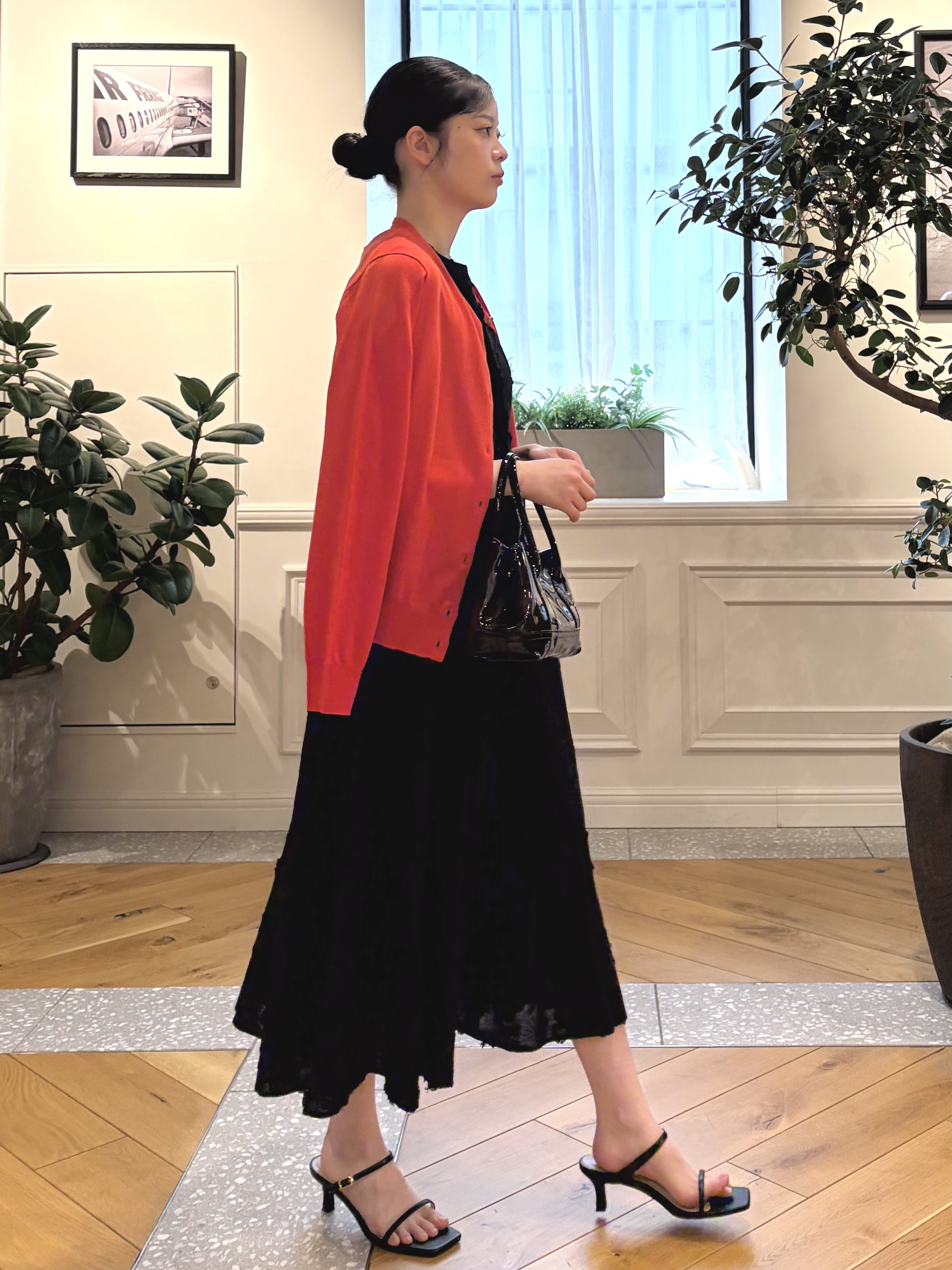 pupiさんの「DRESSTERIOR｜【ウォッシャブル】コットンシルク カーディガン」を使ったコーディネート