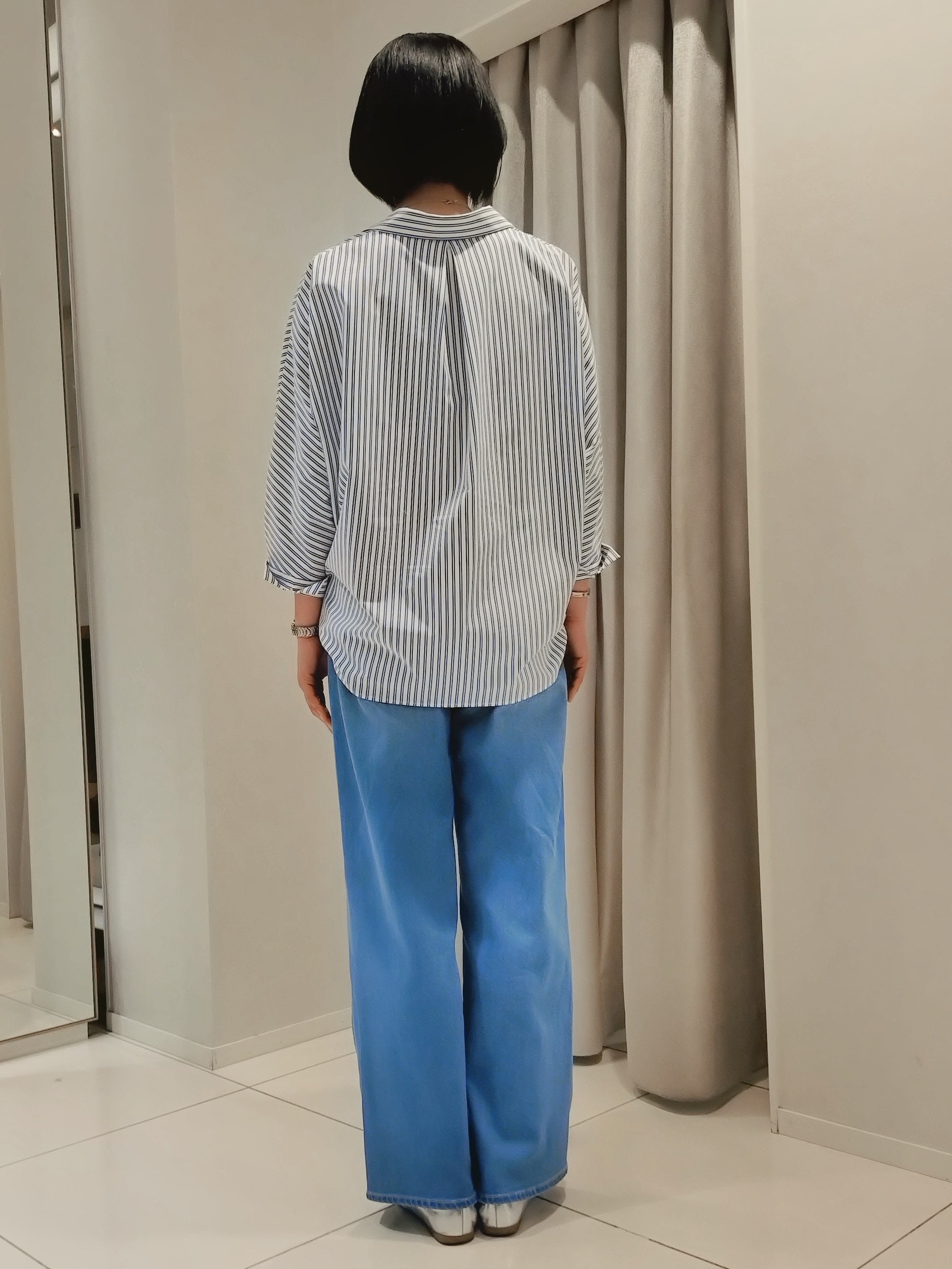WATAさんの「UNTITLED｜【接触冷感/吸水速乾/UVカット】ドルマンスリーブシャツ」を使ったコーディネート