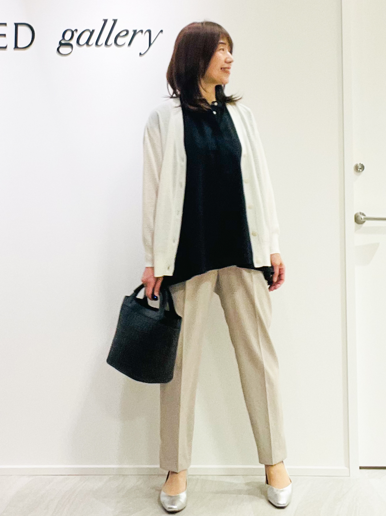 めいさんの「UNTITLED｜【UVカット／接触冷感】ラッシュガードブラウス」を使ったコーディネート