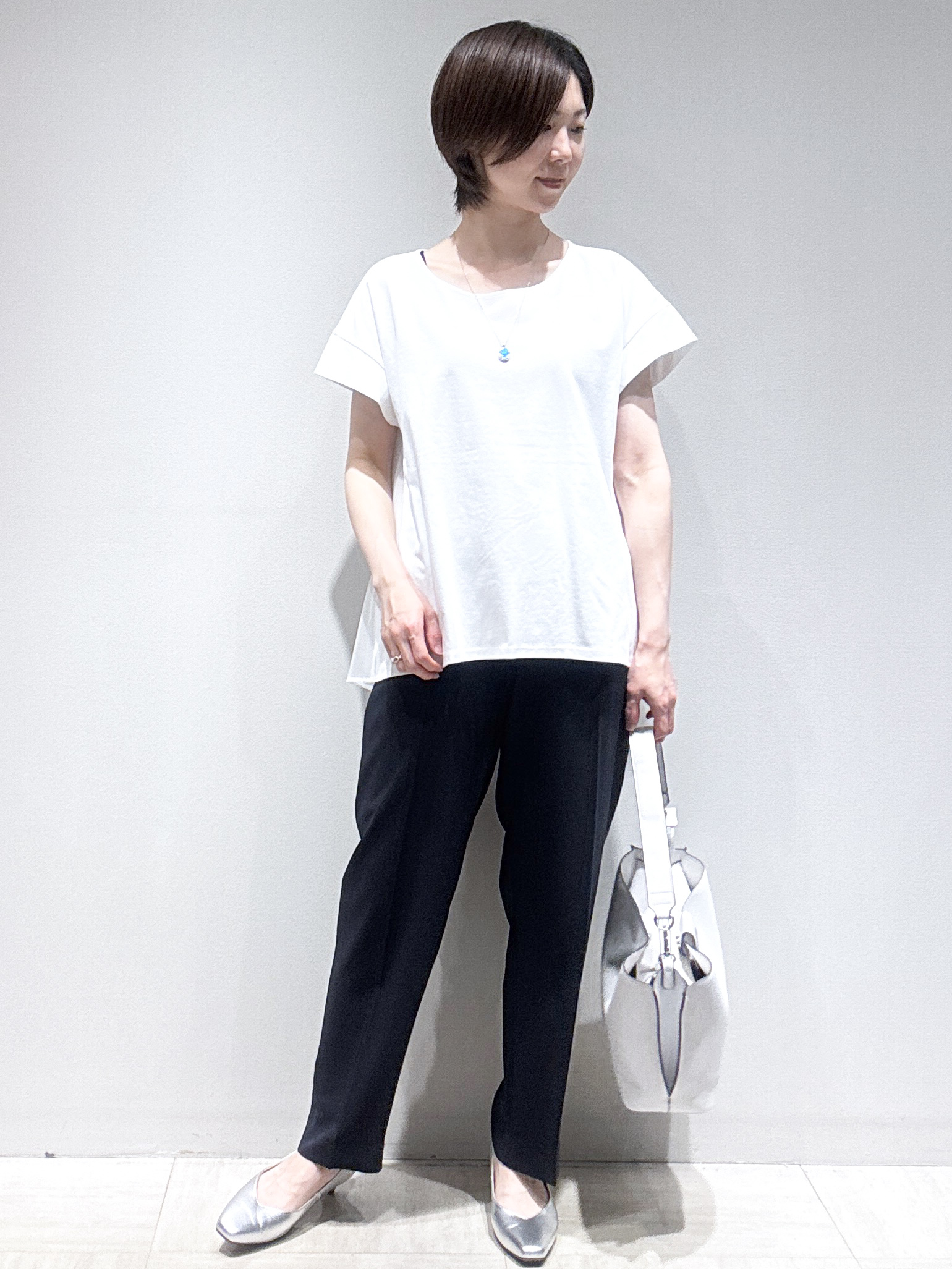 まちこさんの「Reflect｜チュール&times;ジャージチュニックトップス」を使ったコーディネート