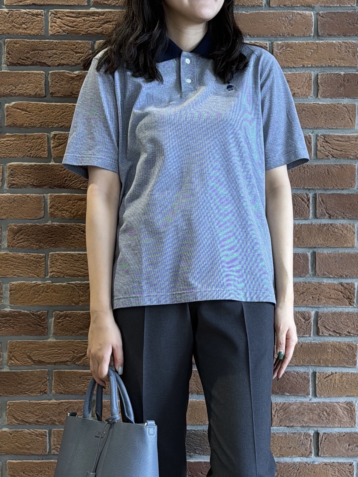 Akutagawaさんの「TAKEO KIKUCHI｜【COOLMAX(R)】ワンポイント刺繍 鹿の子ポロシャツ」を使ったコーディネート
